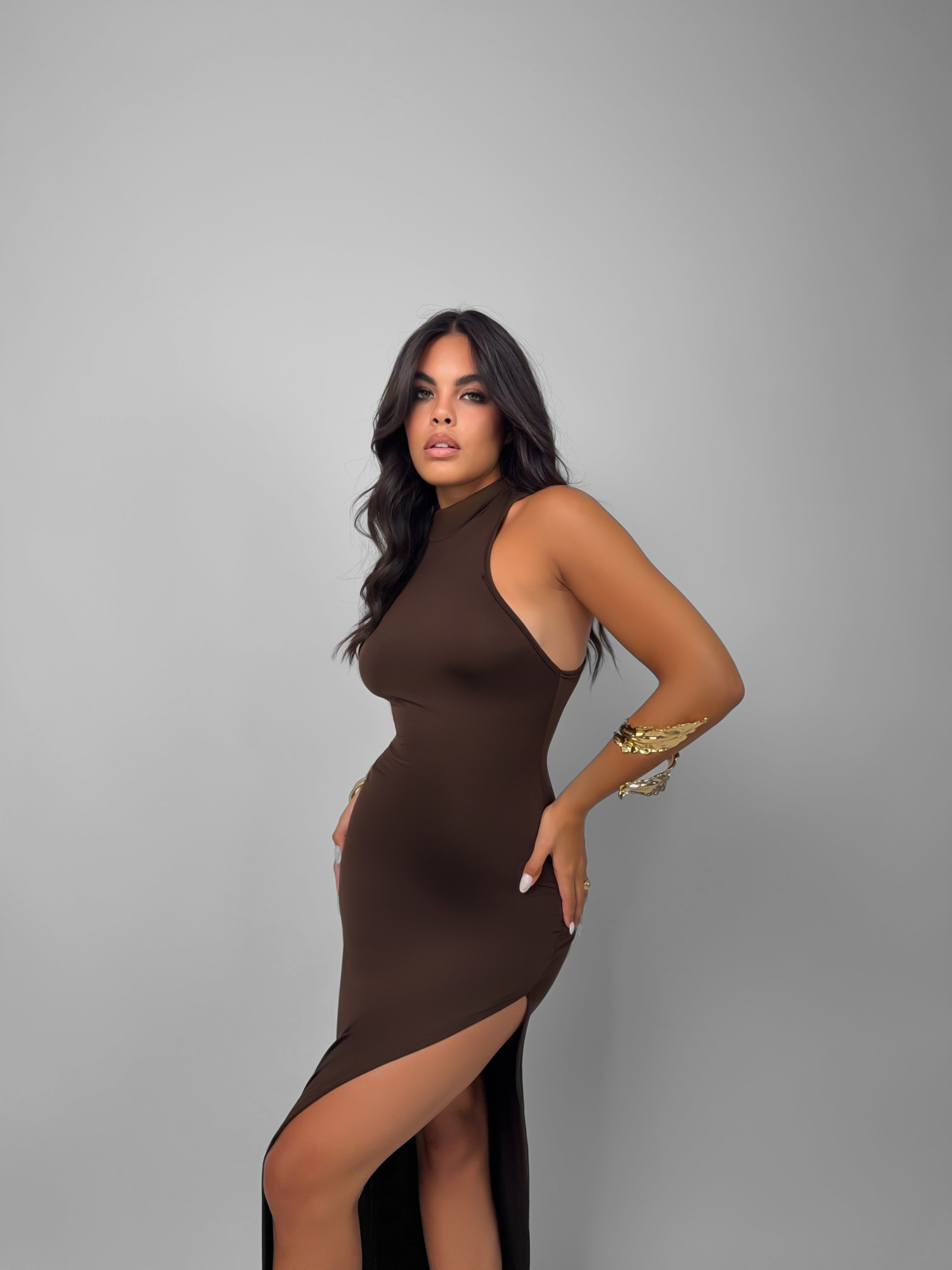 Abito Shapes - Brown