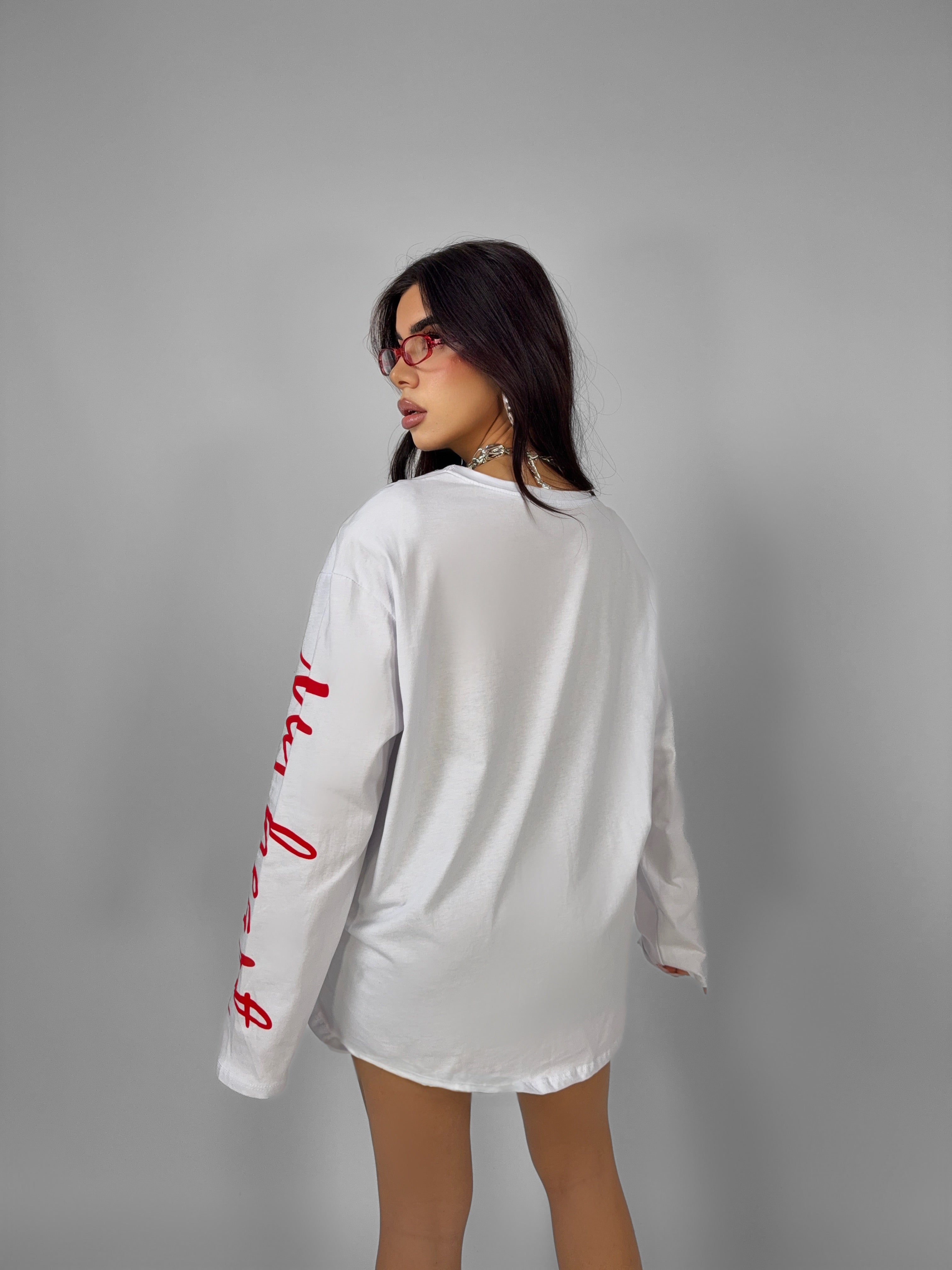 Maxi Maglia My Heart-White