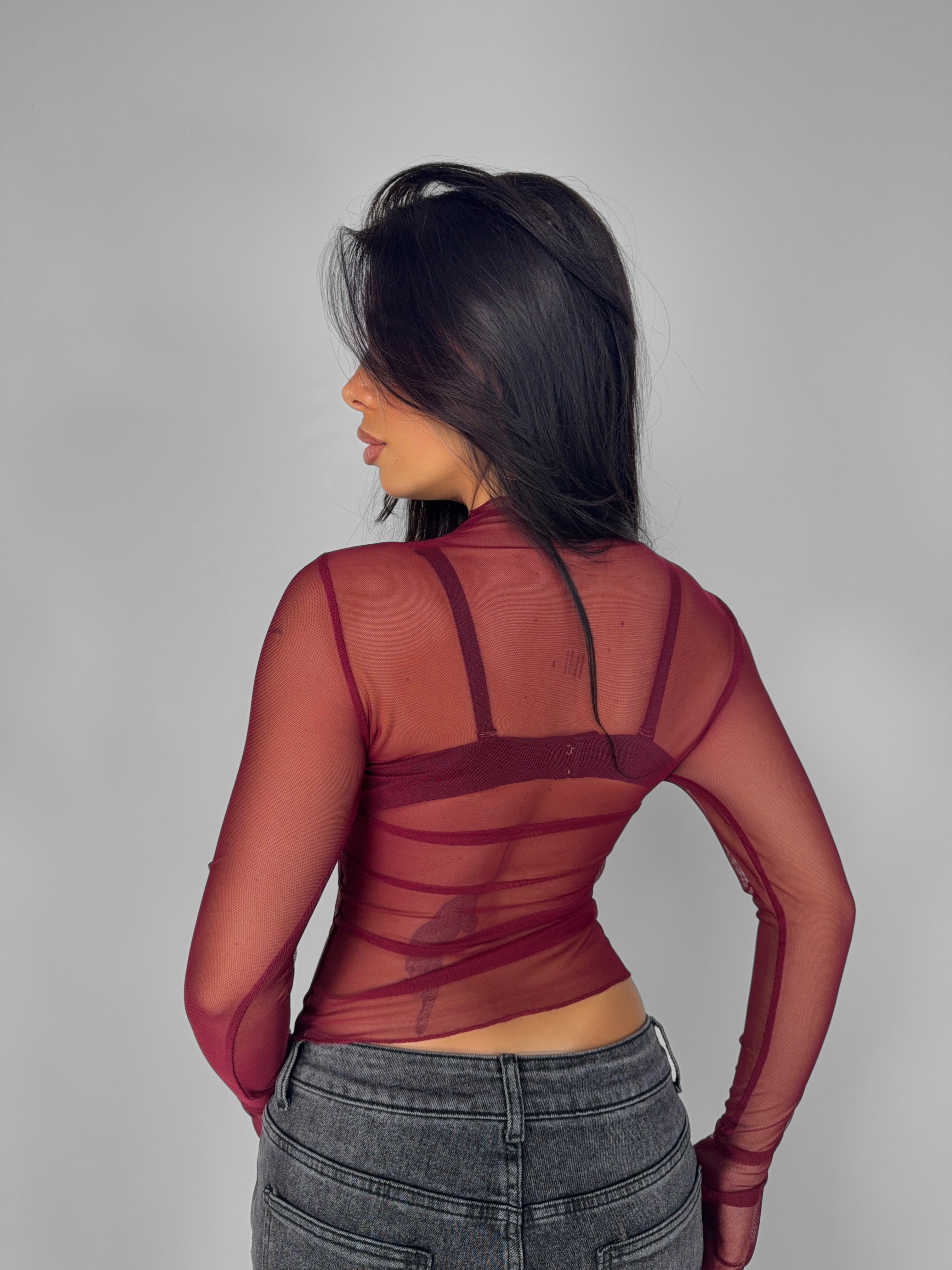 Maglia Bleary - Cherry Red