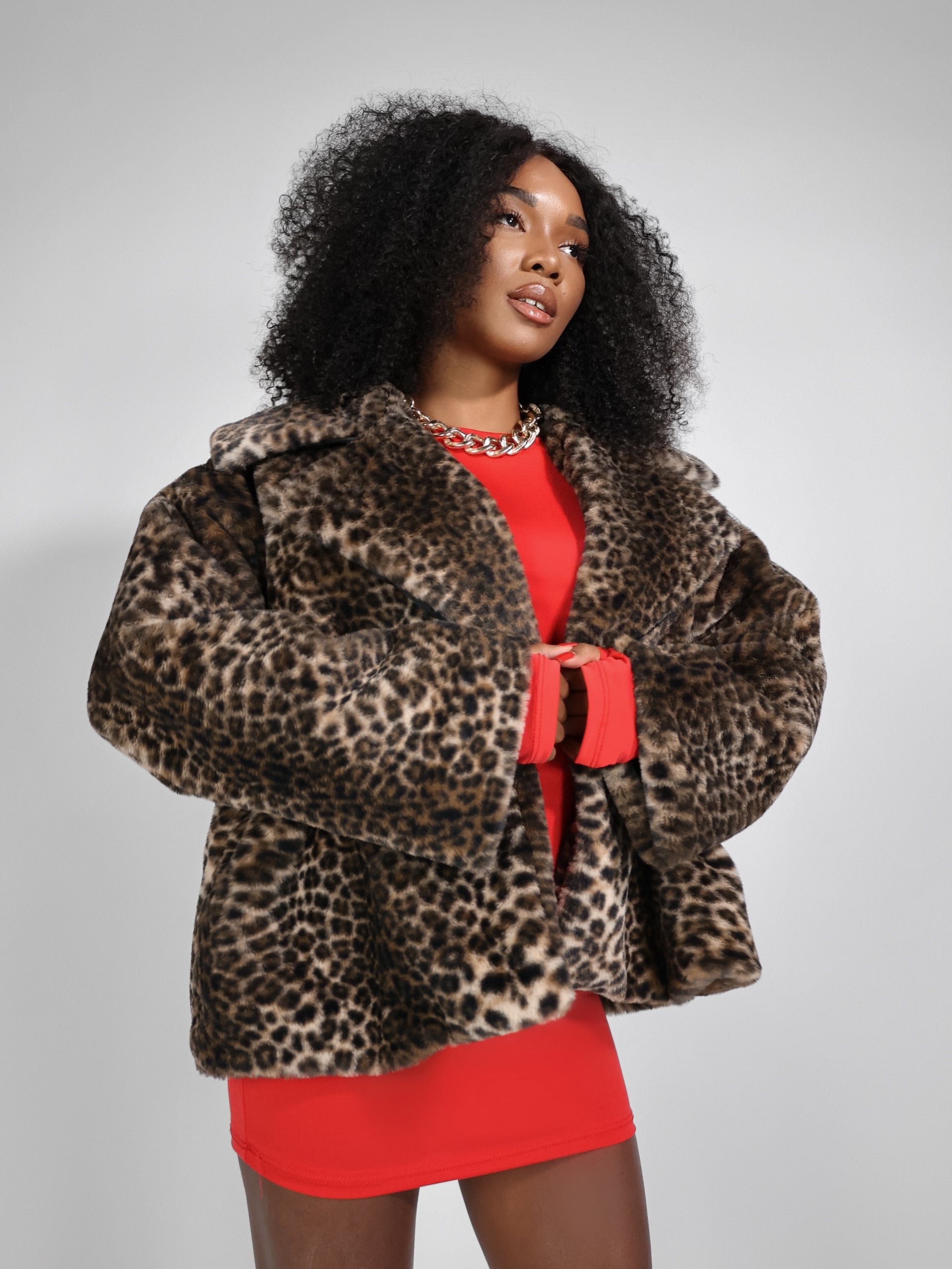 Pelliccia Leopard Model