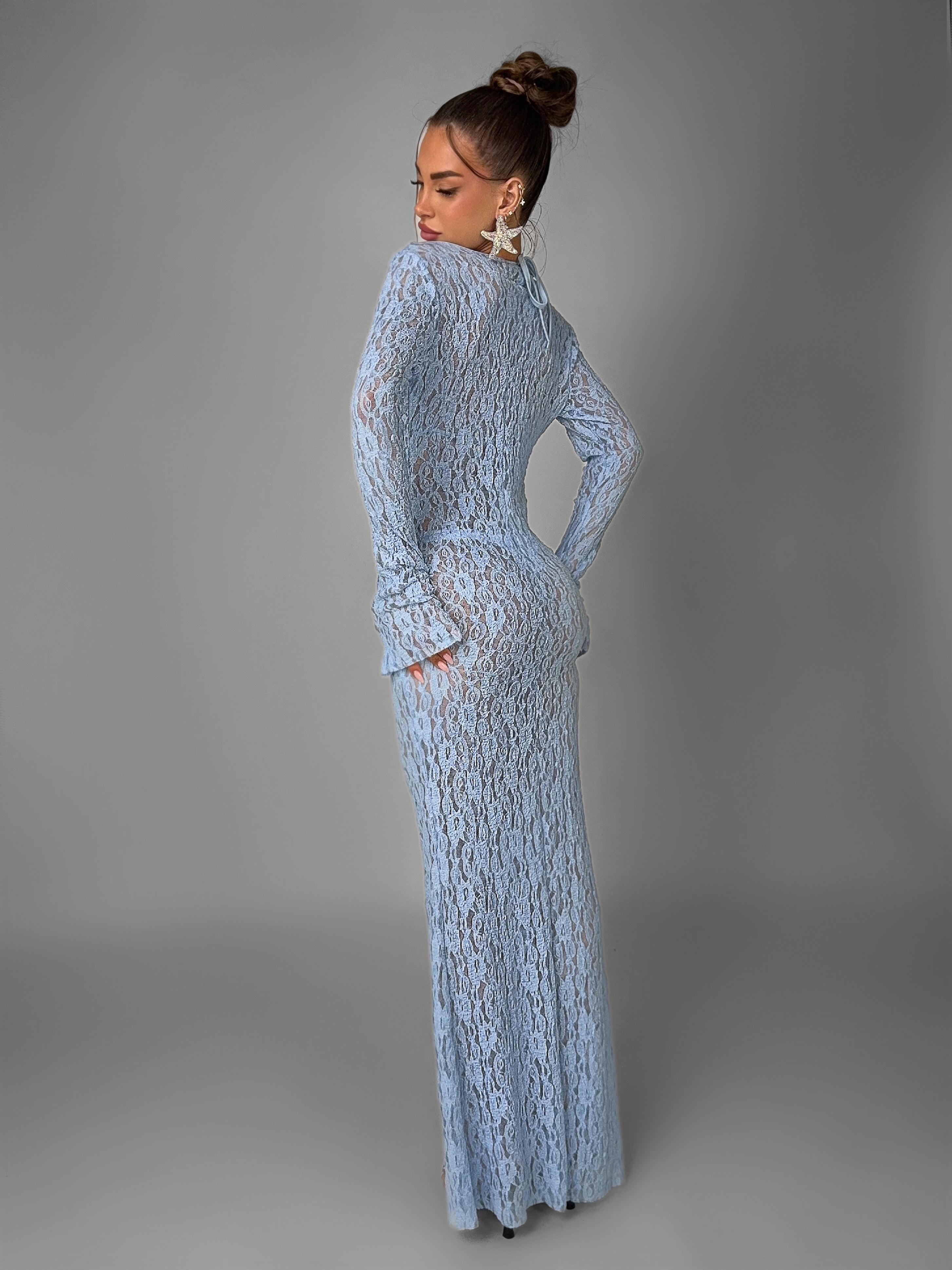Abito Marisol-Light Blue