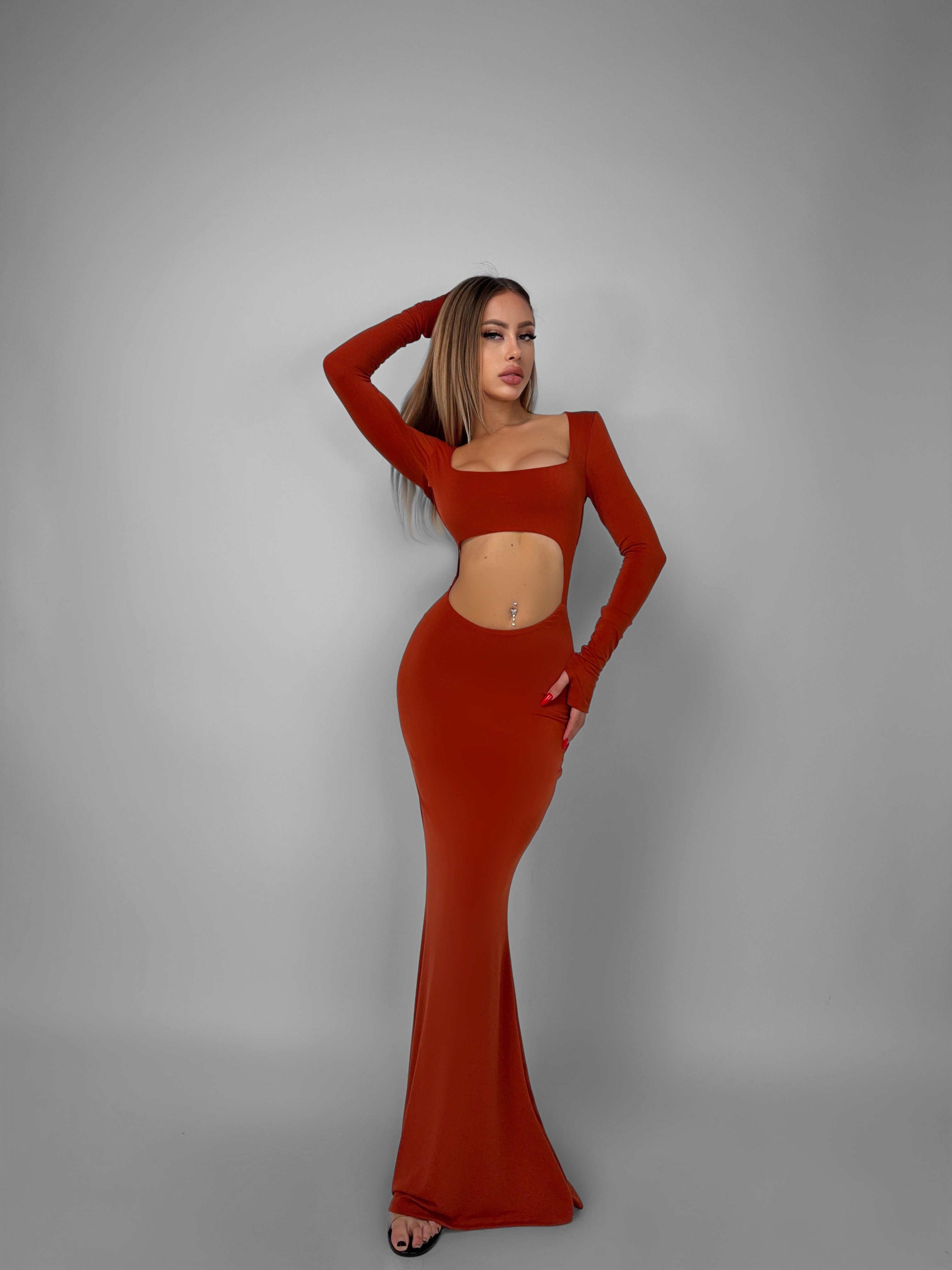 Abito City Glam - Mattone