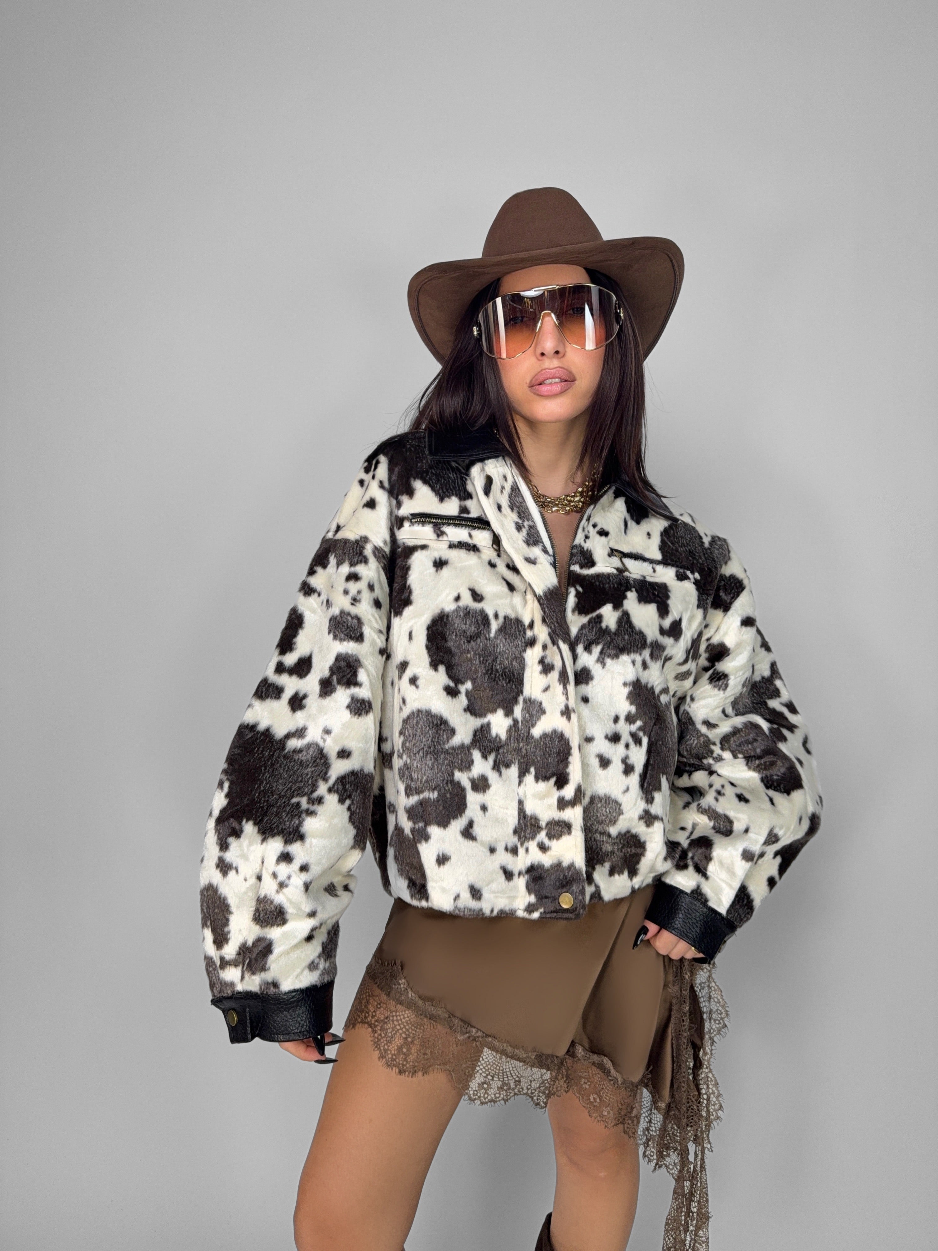 Cow Jacket - Black