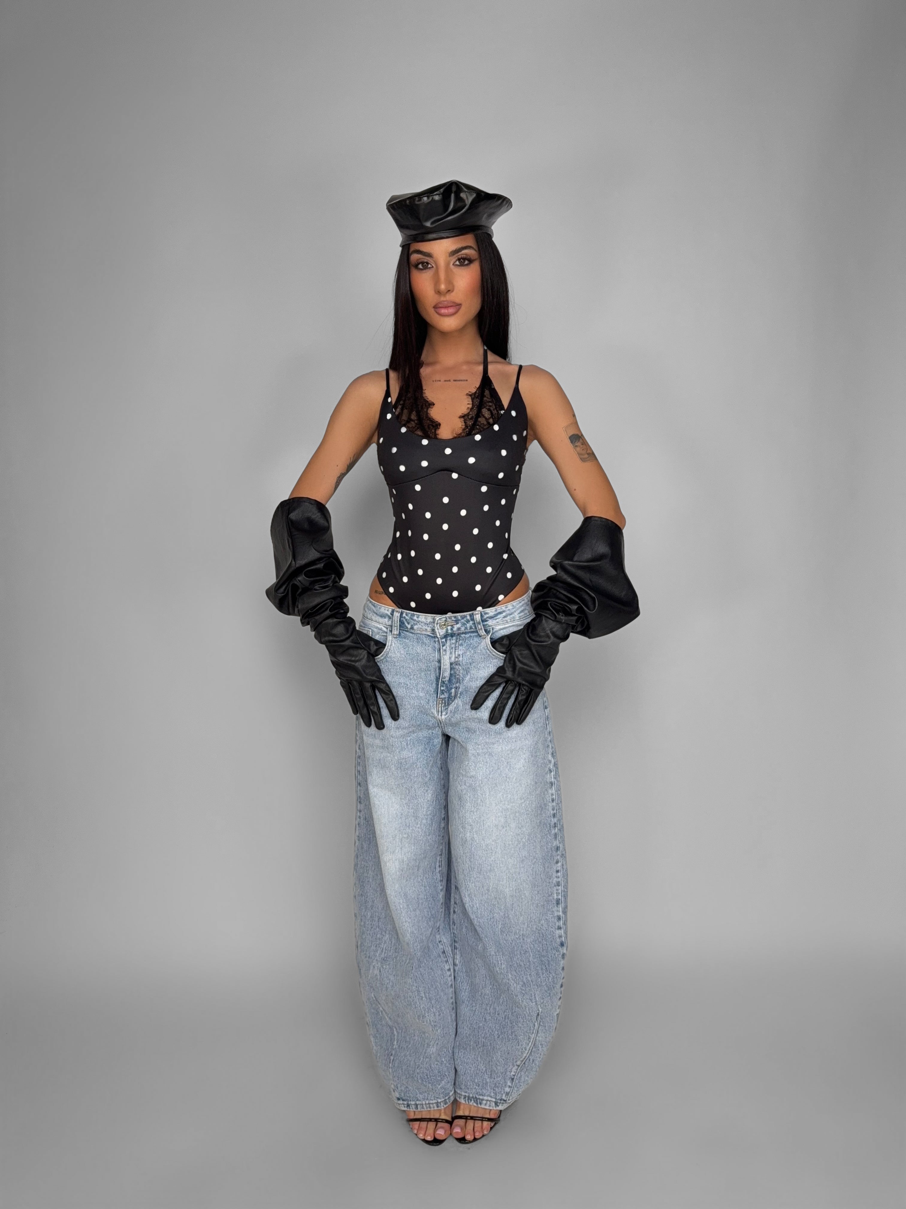 Total Look Lace Illusion Black