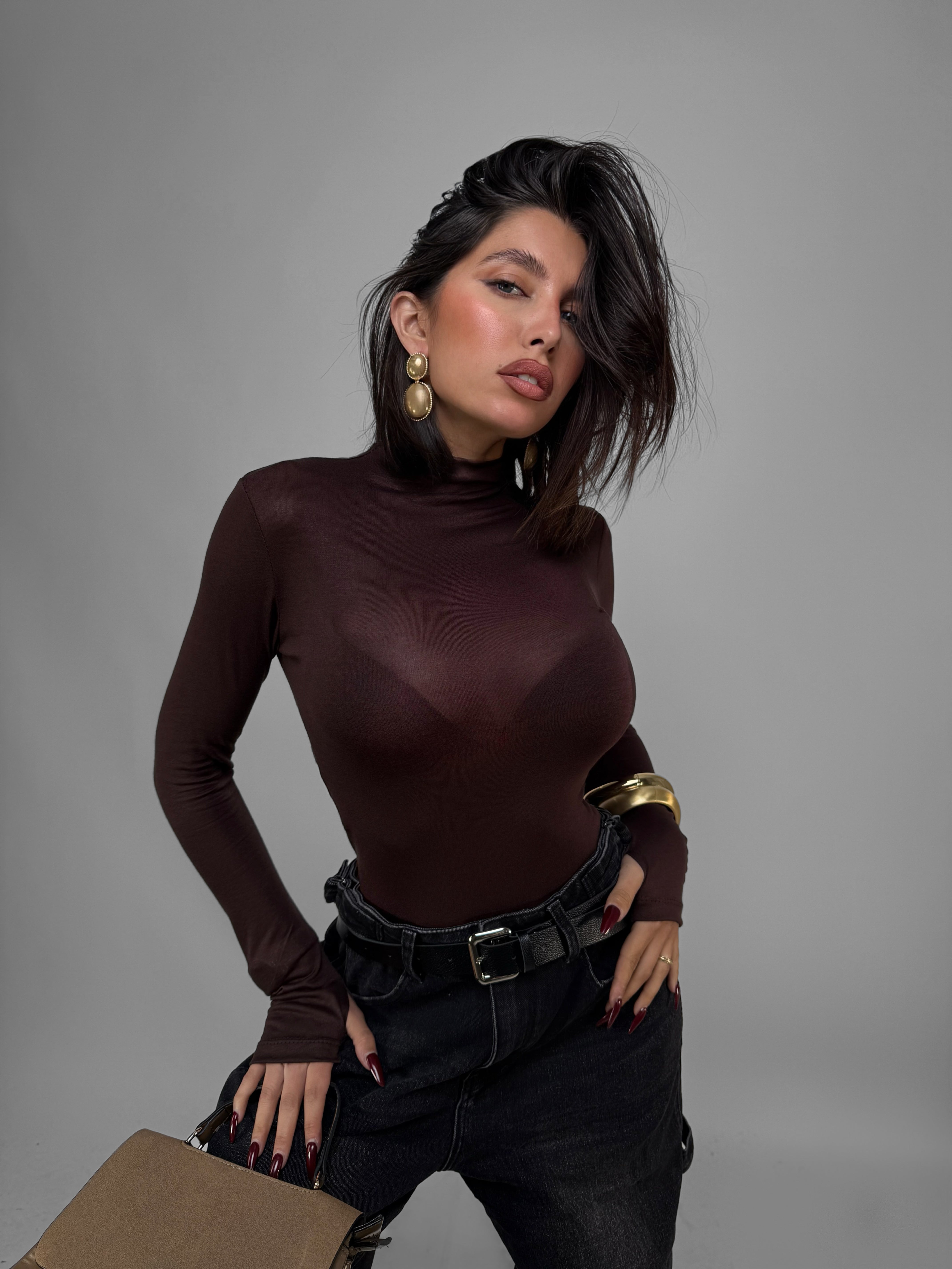 Maglia The best - Brown