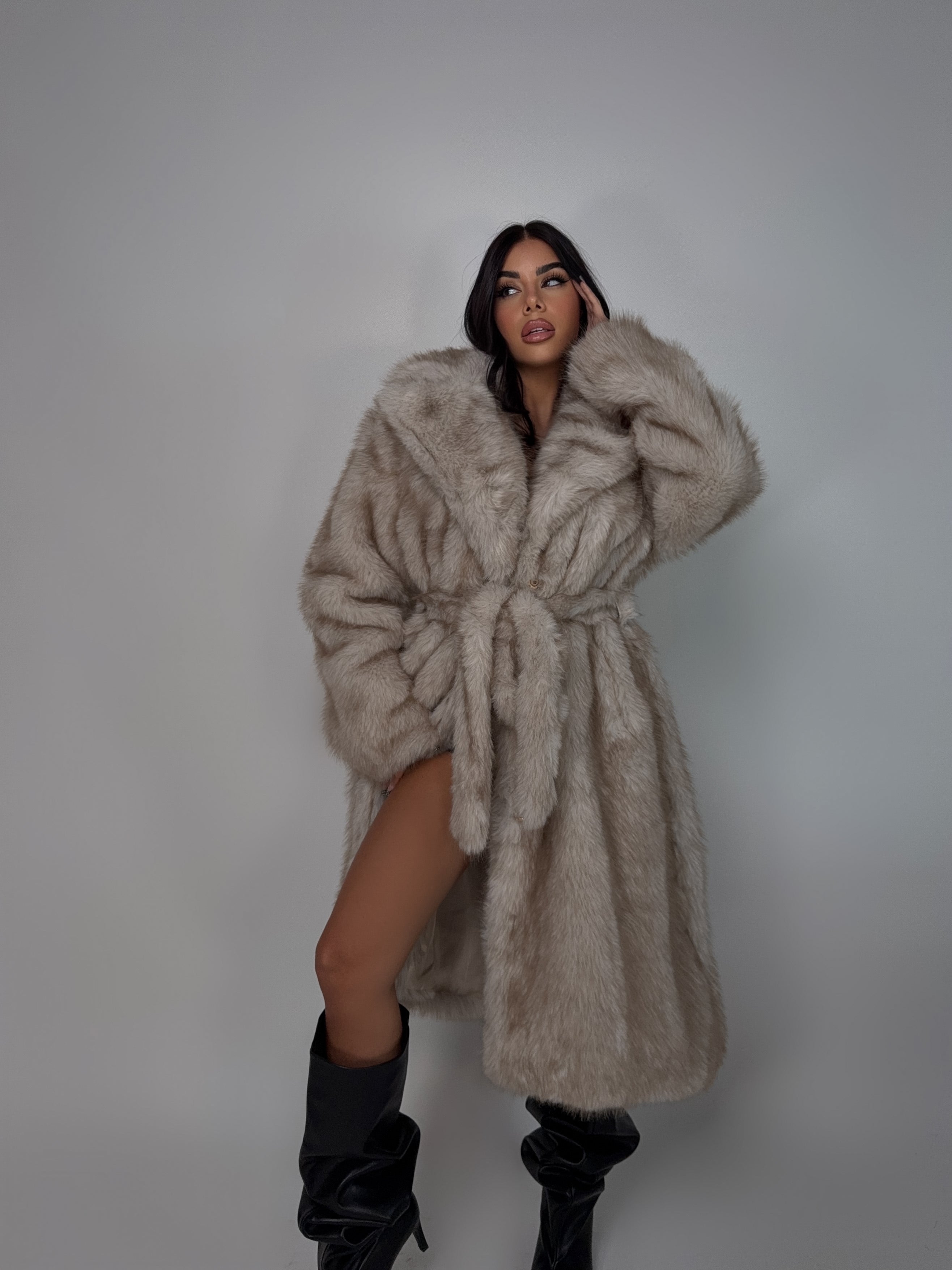 Pelliccia Frozen - Beige