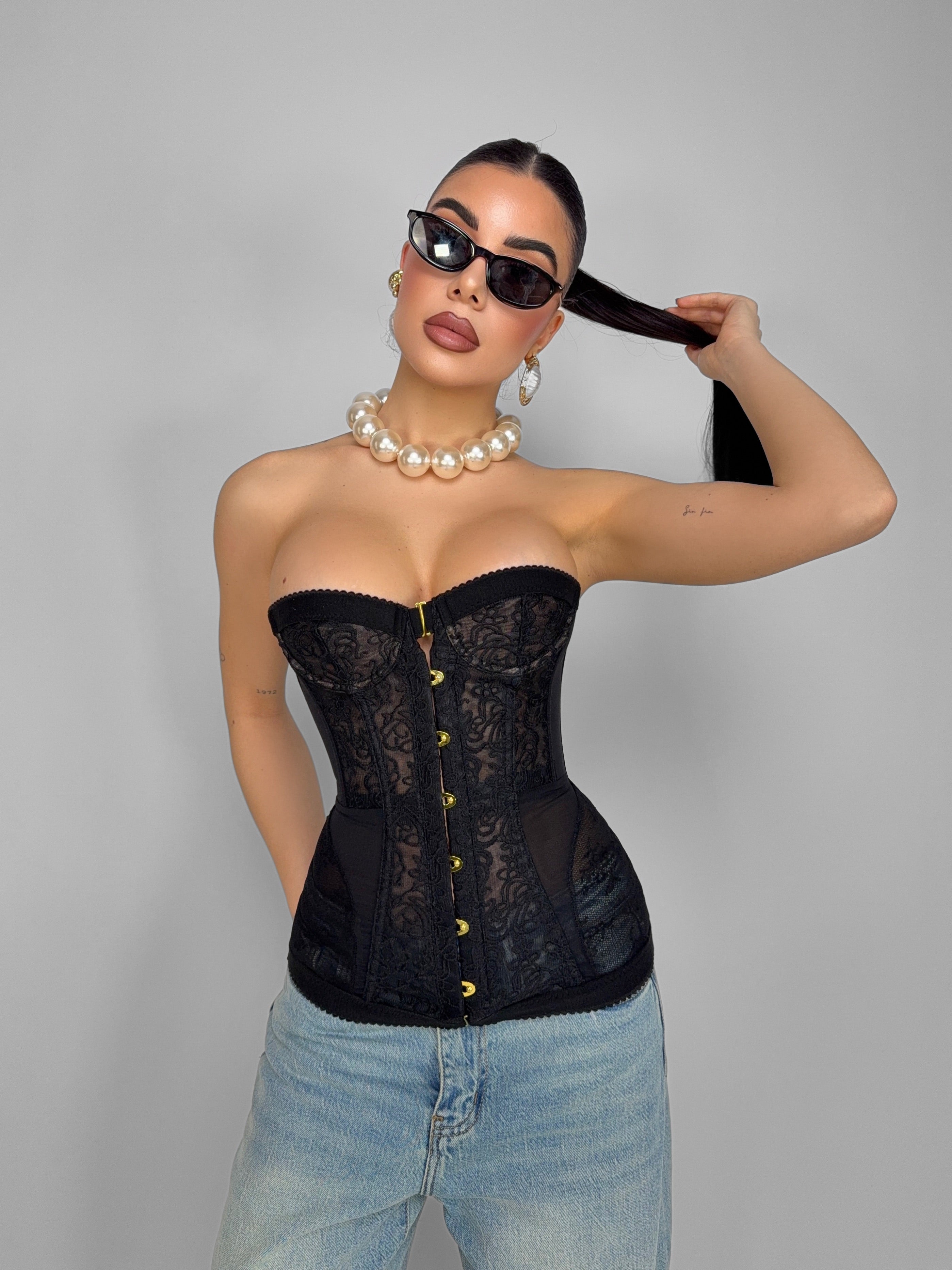 Bustino Glamour-Black