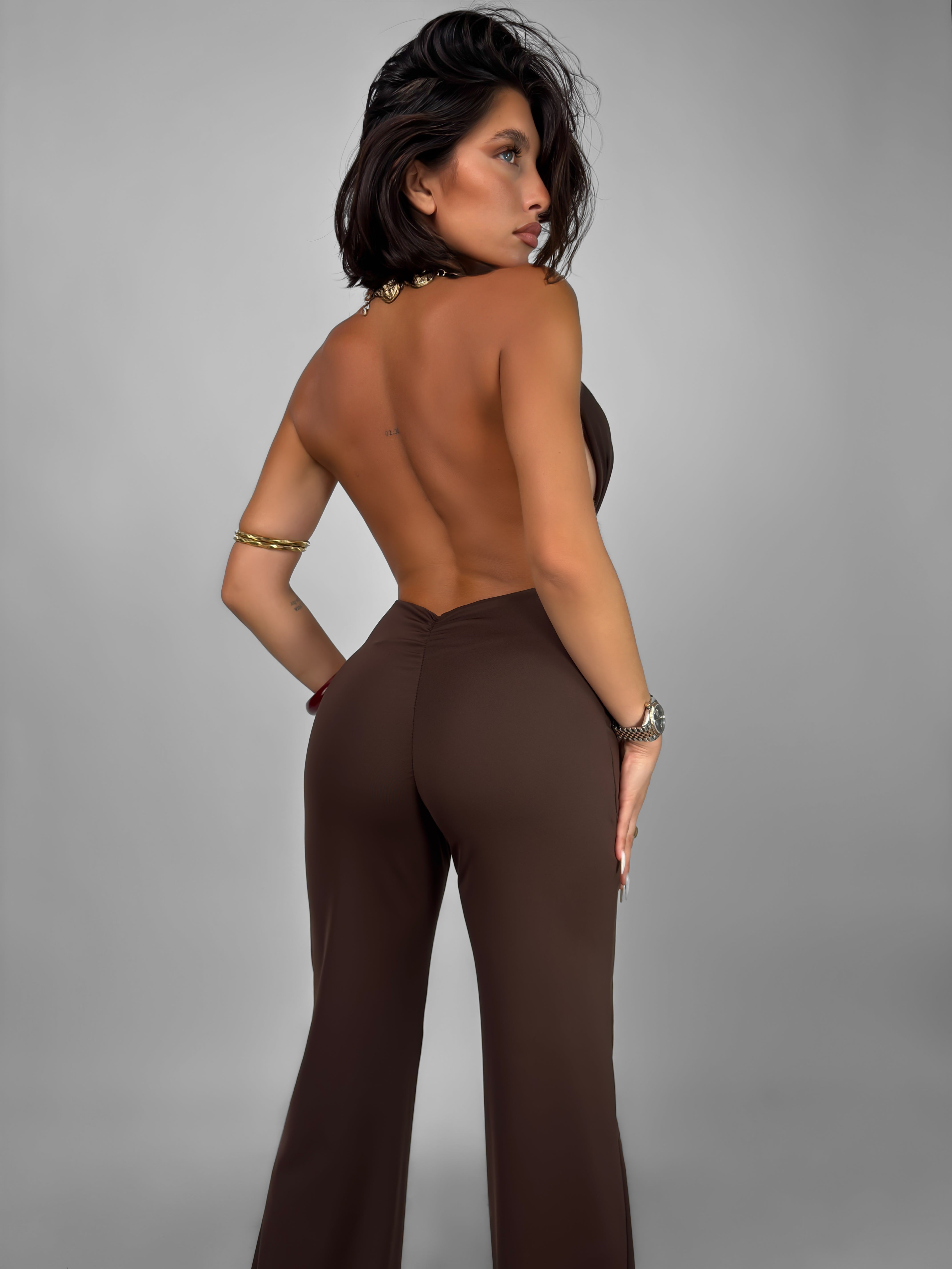 Tuta Deep V Glow
