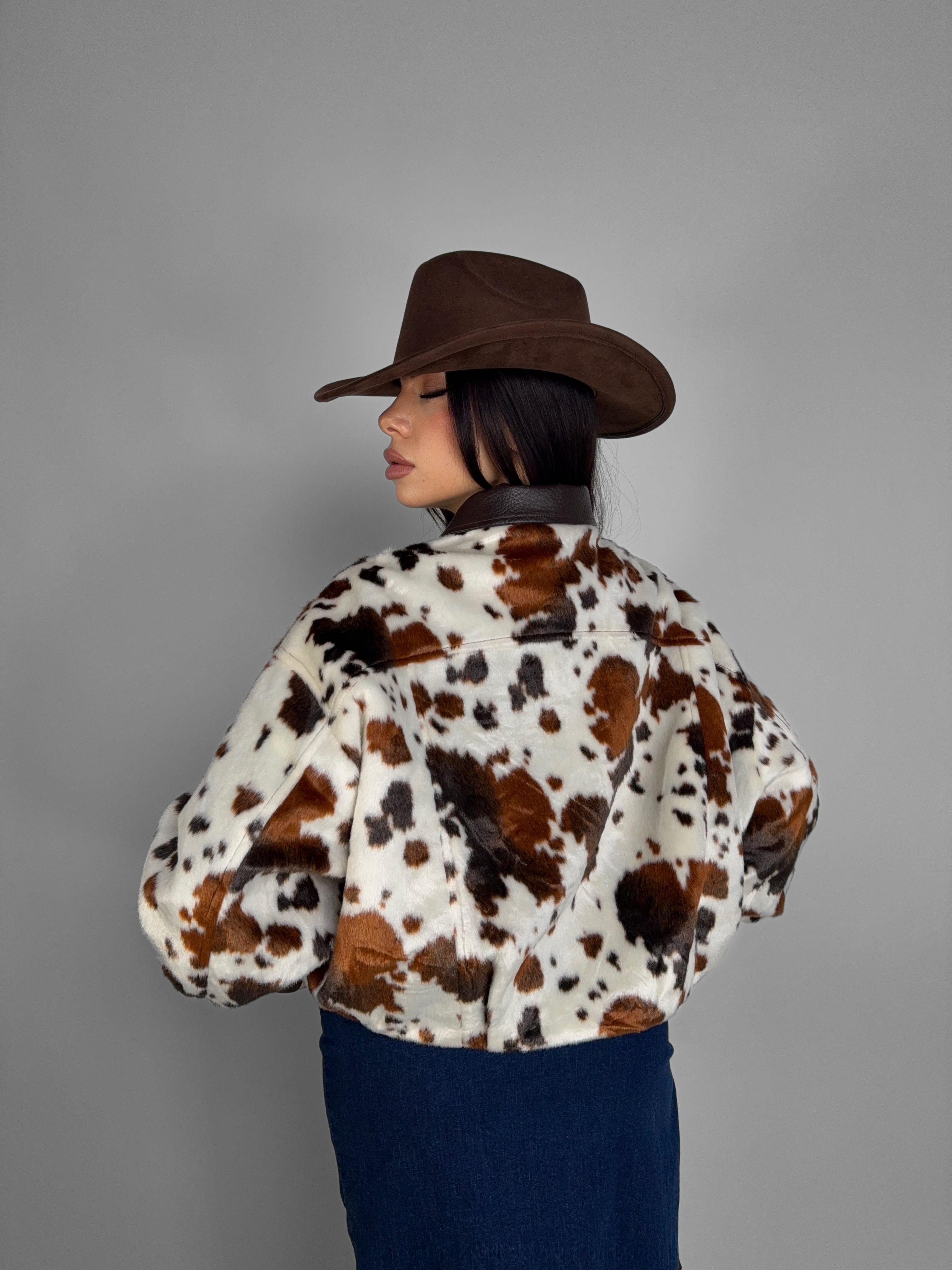 Giacchetto Cow - Brown