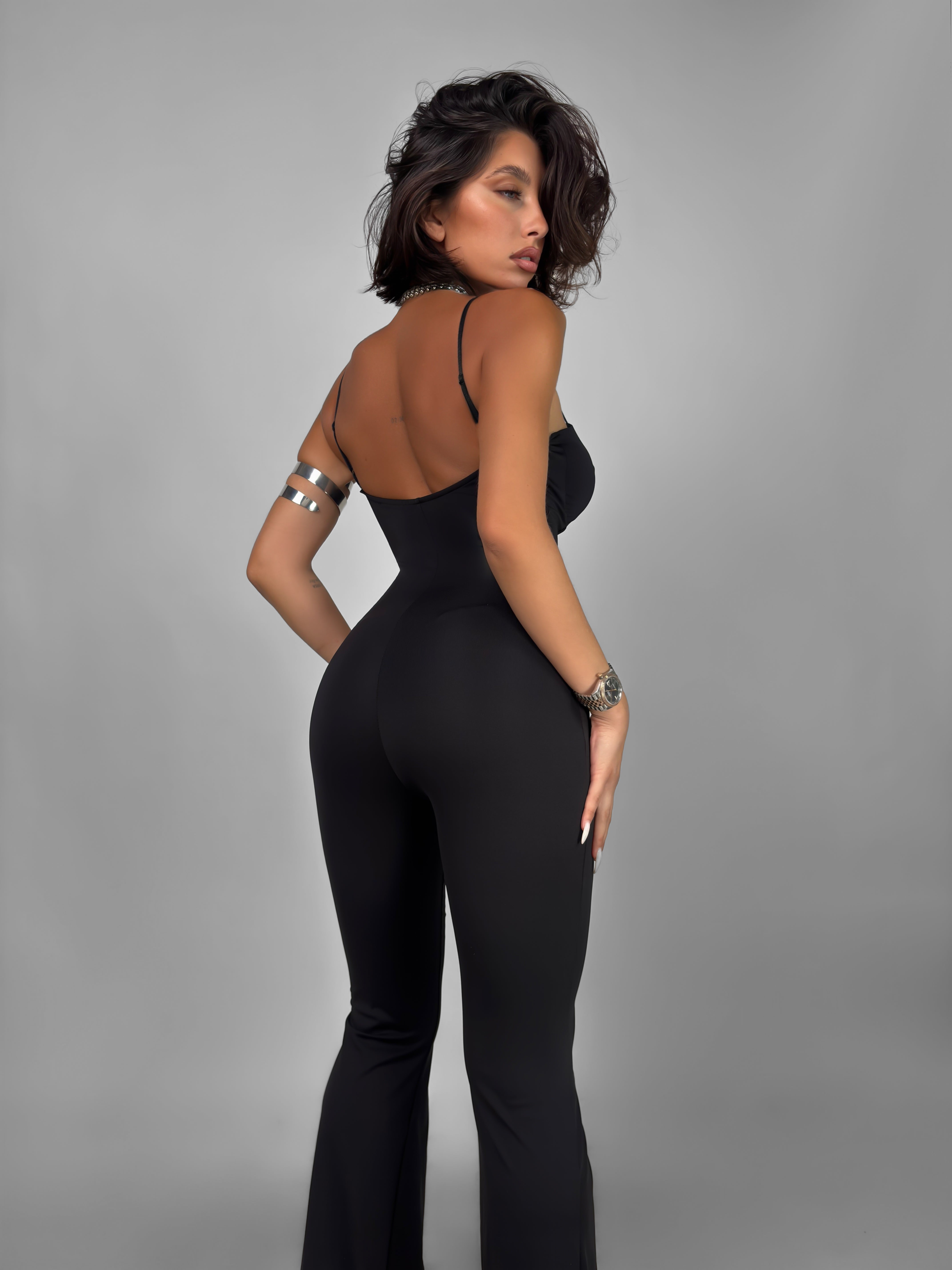 Tuta Deep V Glow