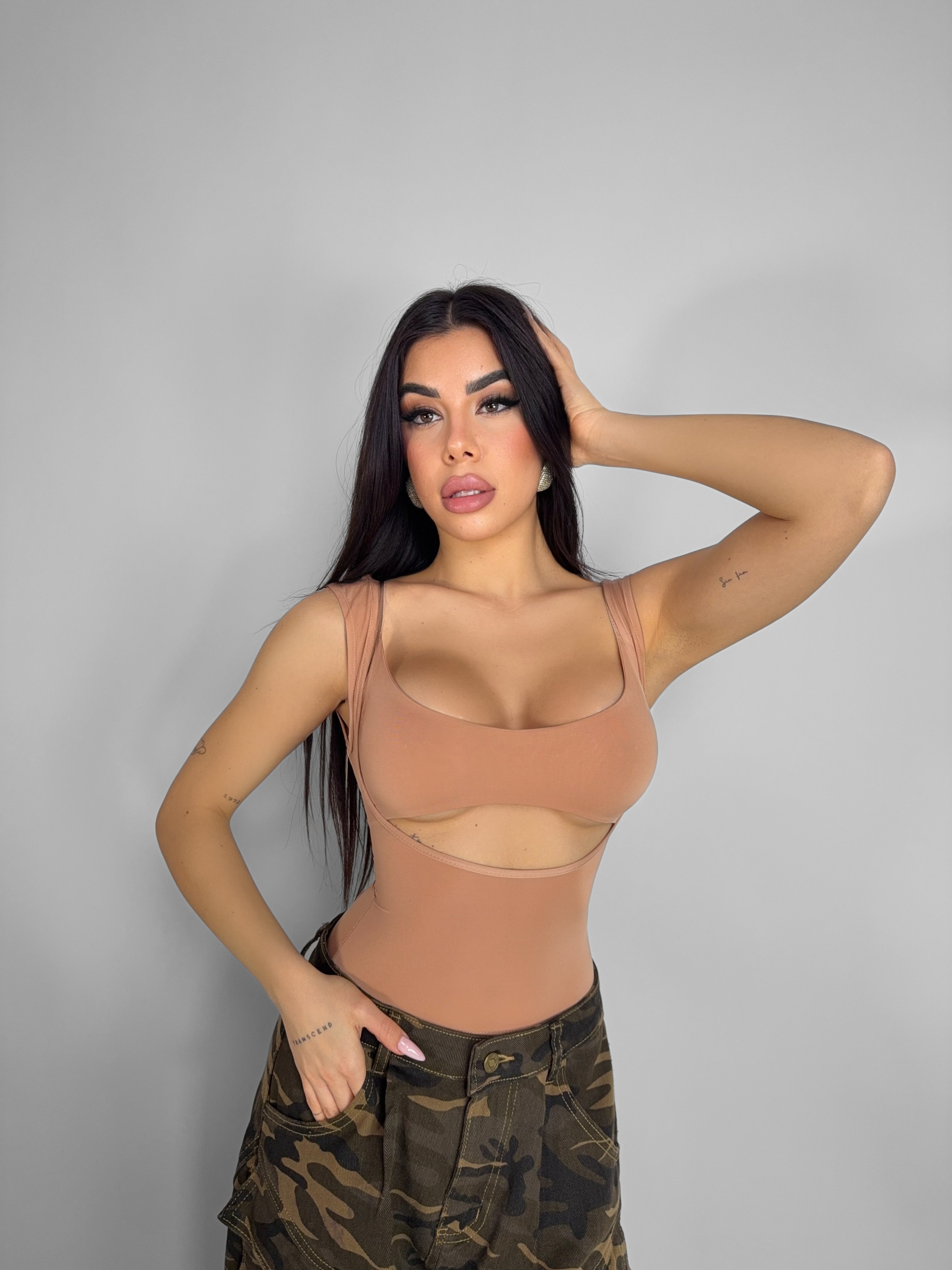 Top Subtle - Beige