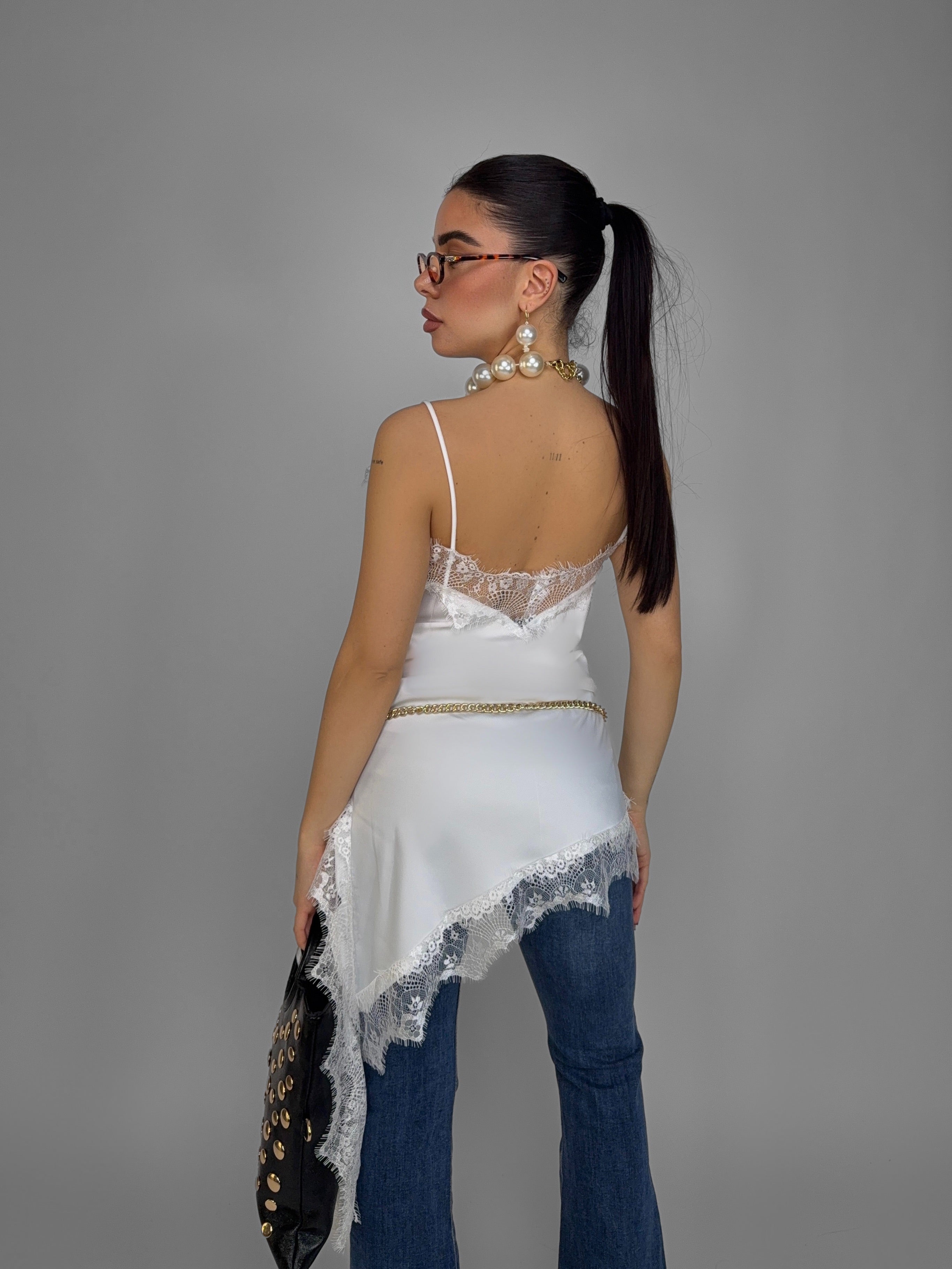 Silk Detail Dress
