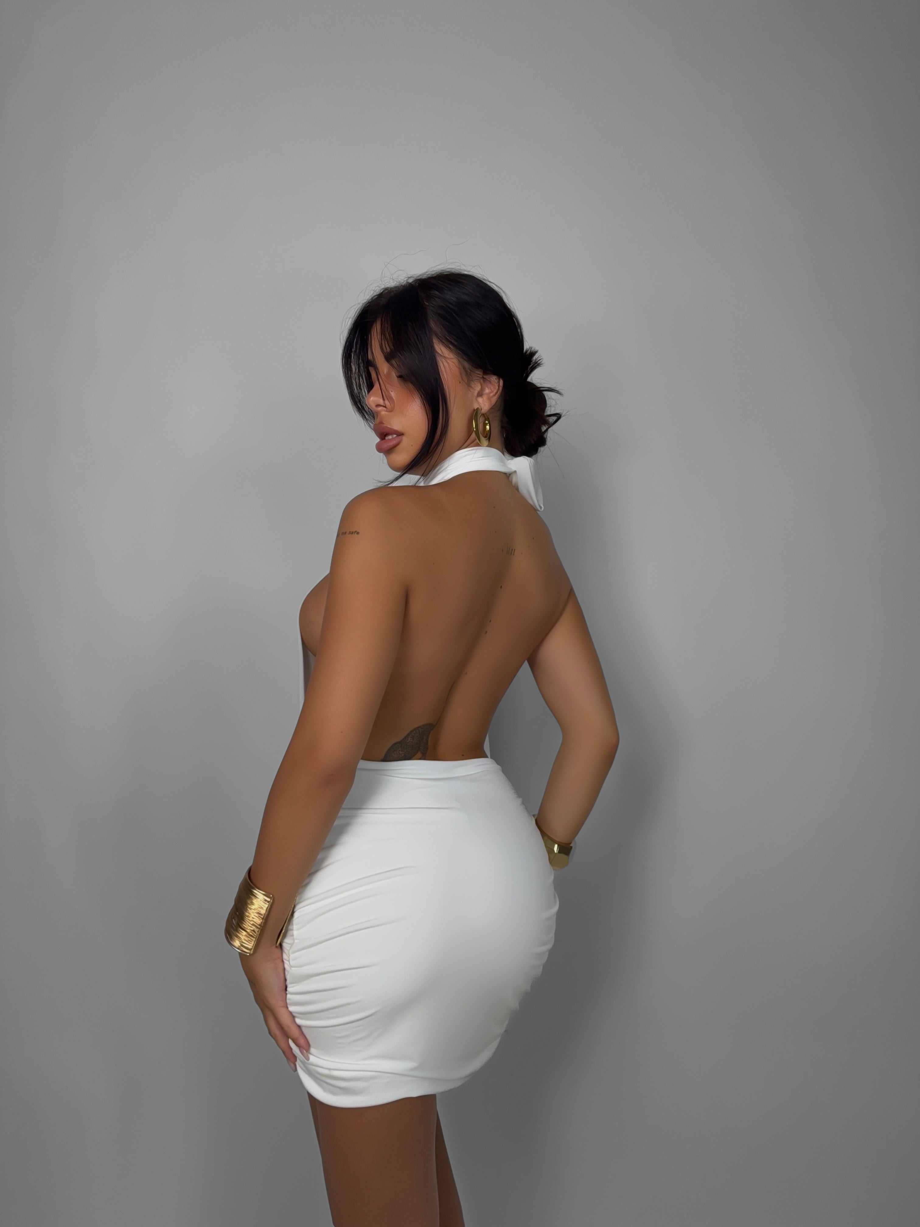 Abito Dreamscape - White