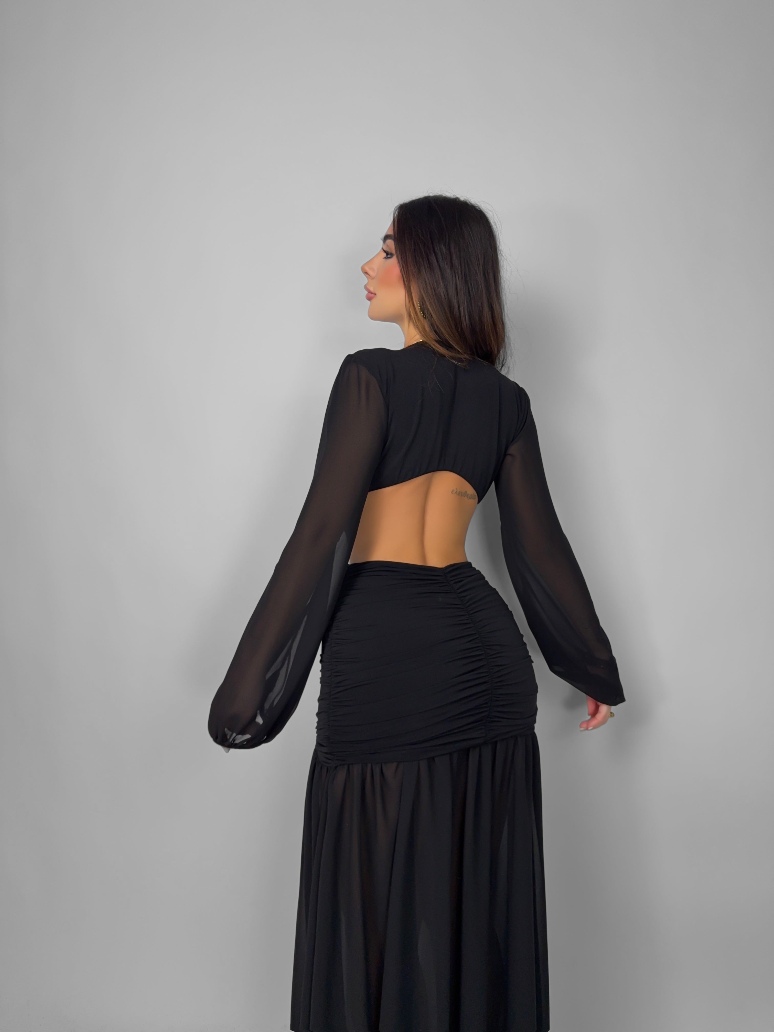 Abito Dafne - Black