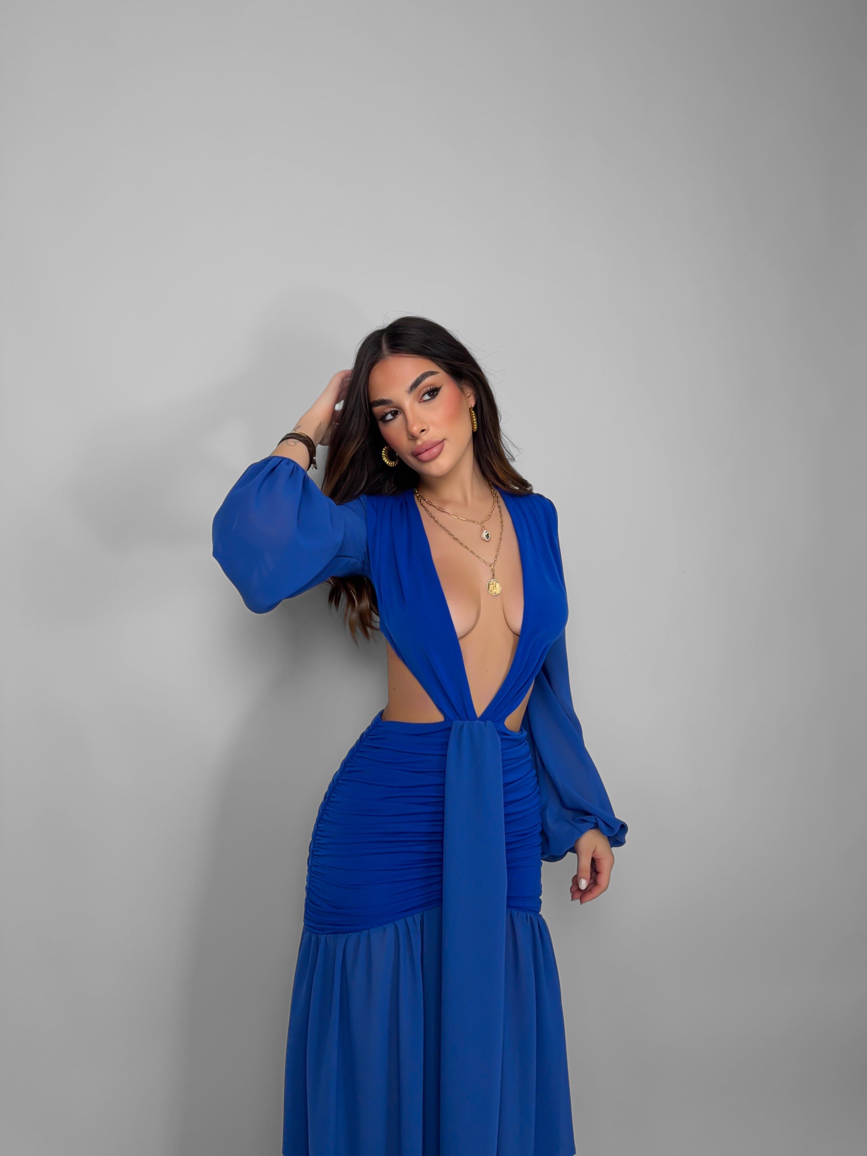 Abito Dafne - Blue