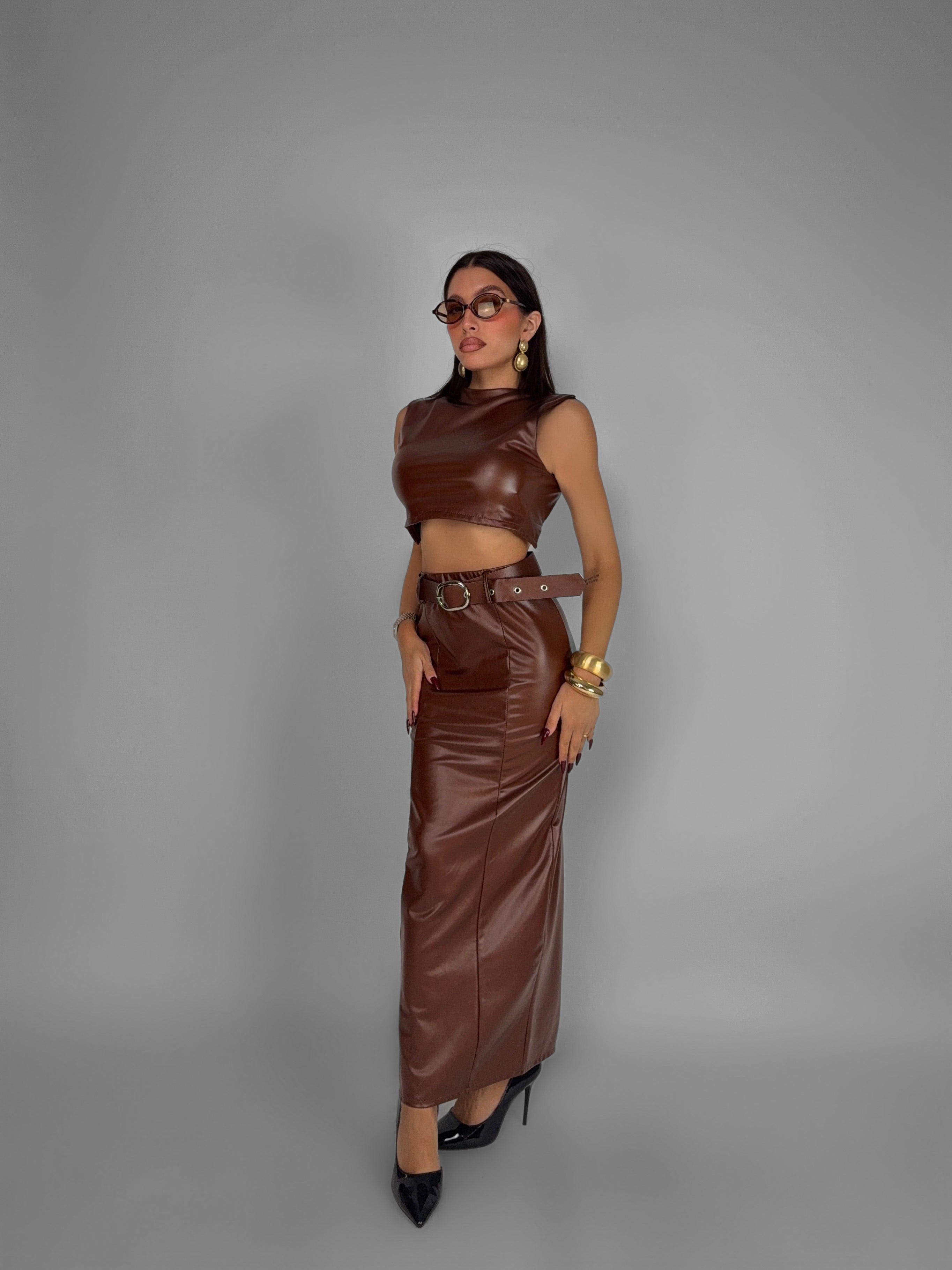 Completo Leather Girl