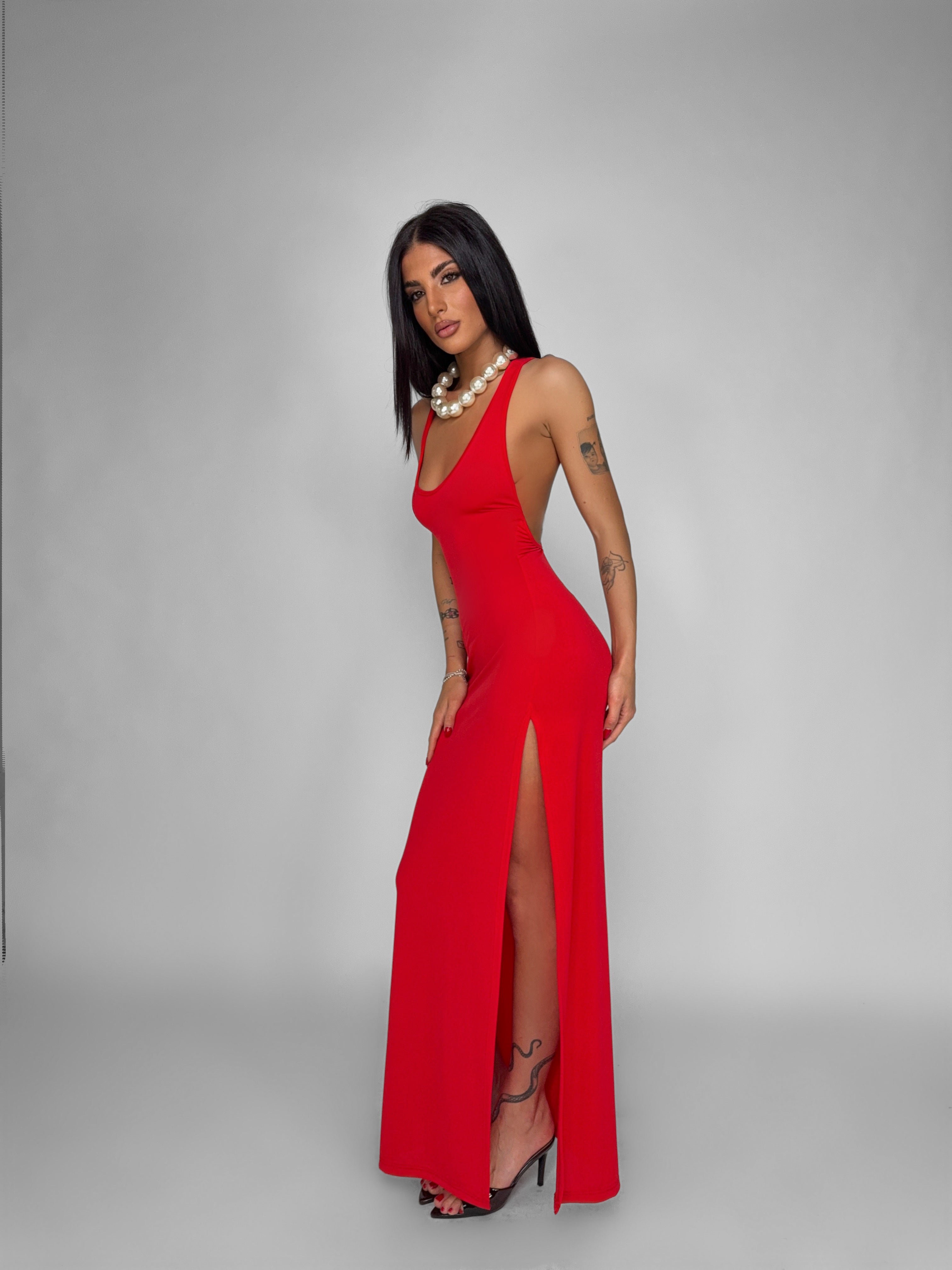 Abito Fierce-Red