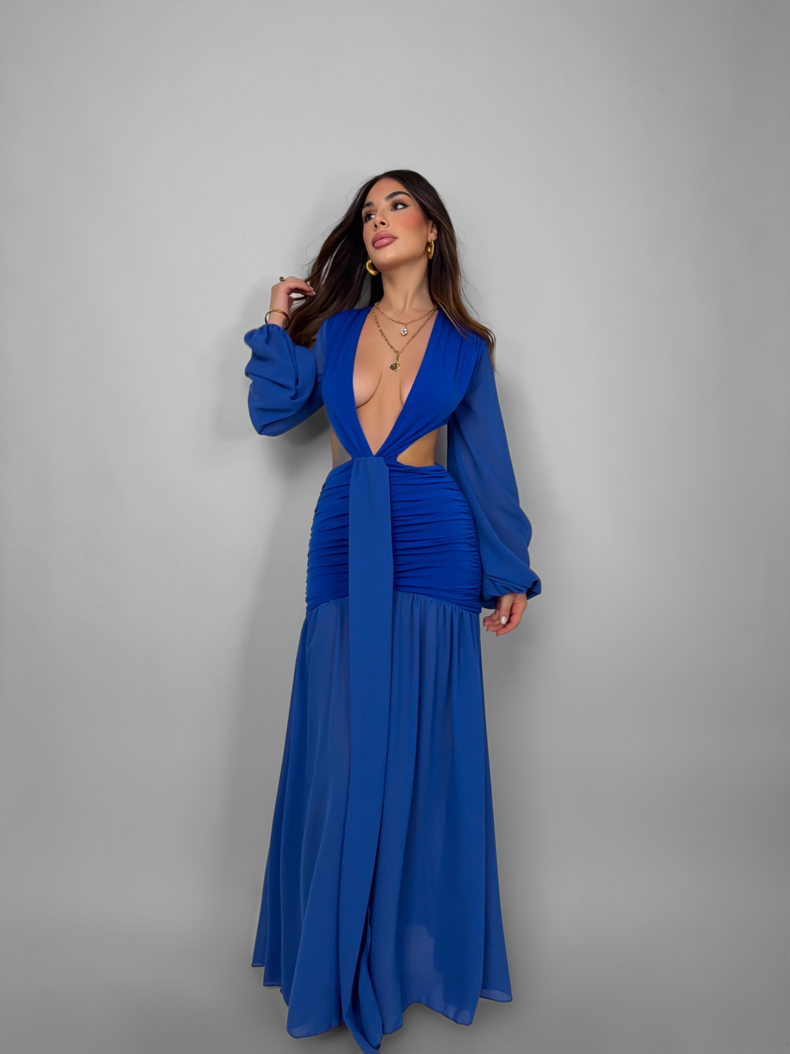 Abito Dafne - Blue
