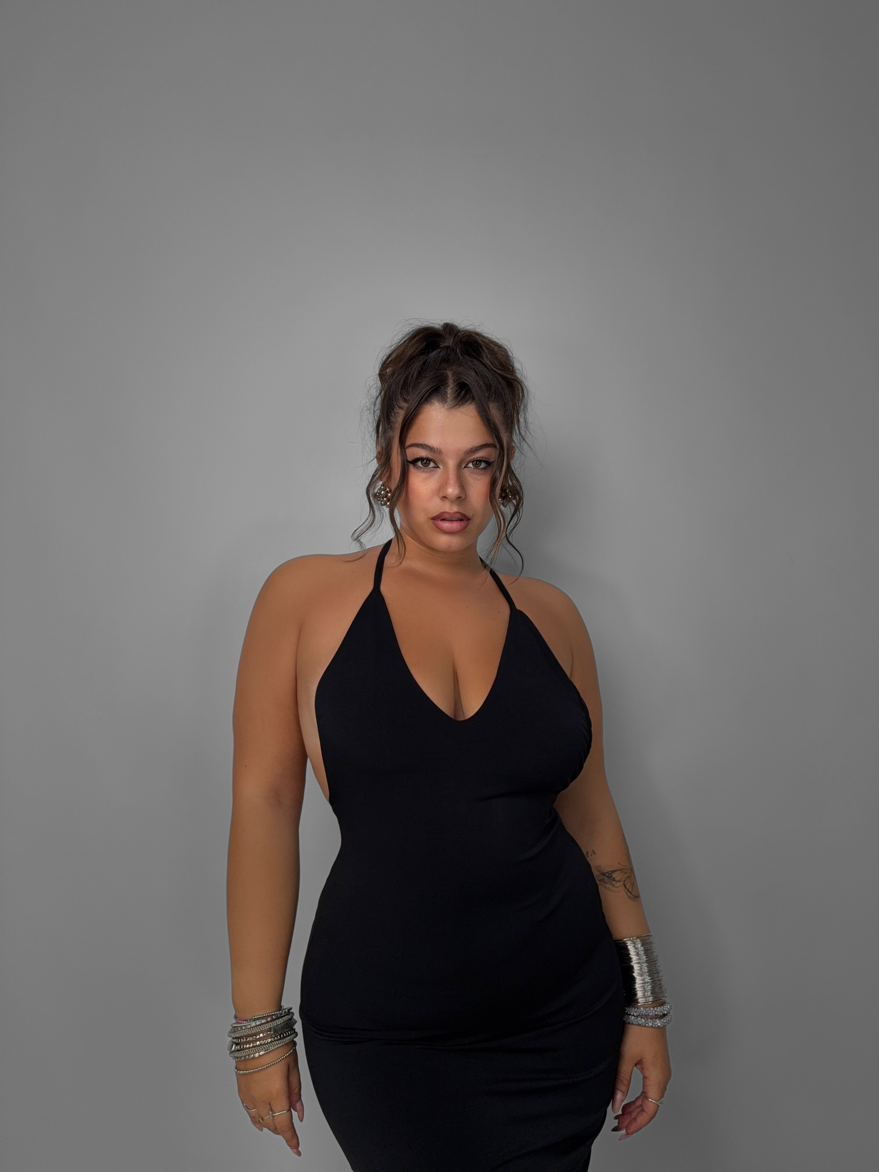 CURVY FIT - Abito Sirens - Black