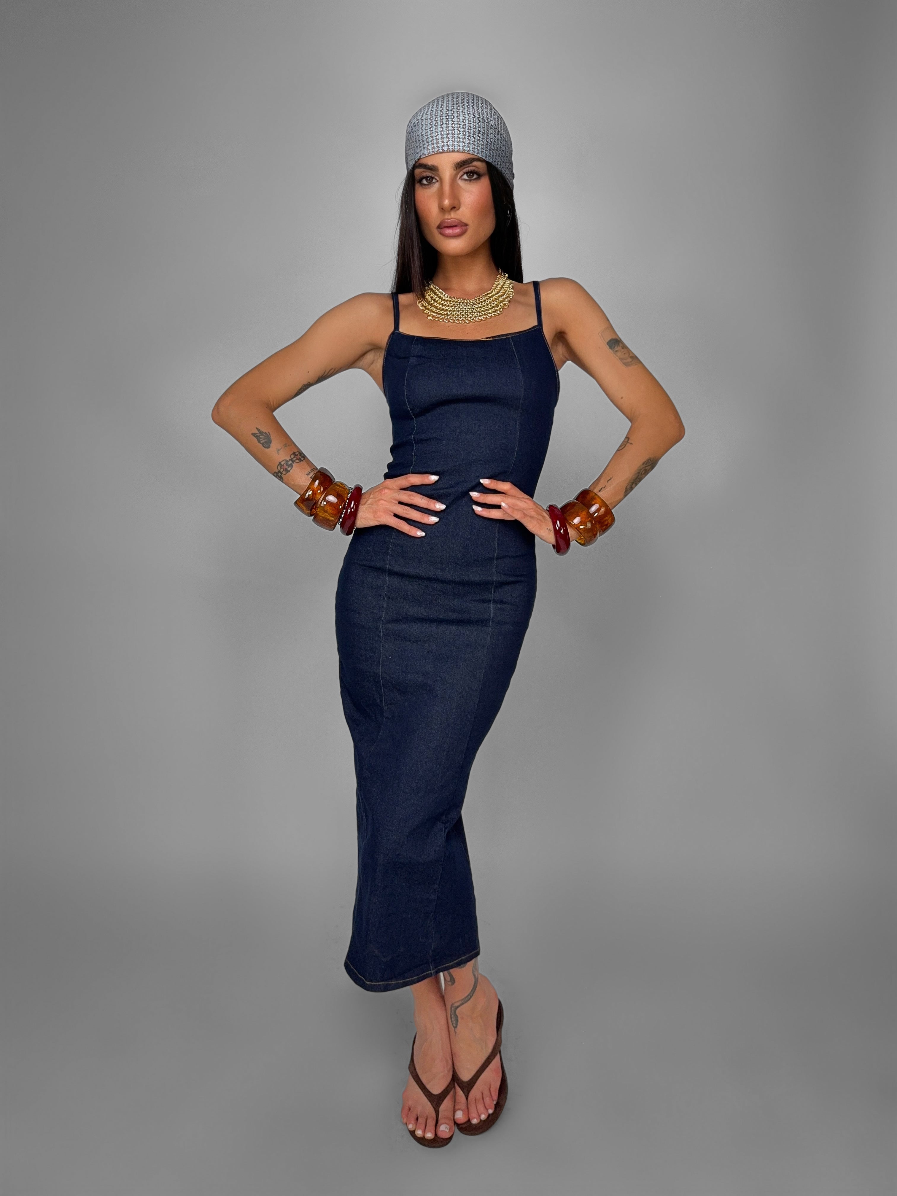 Midnight Navy Dress