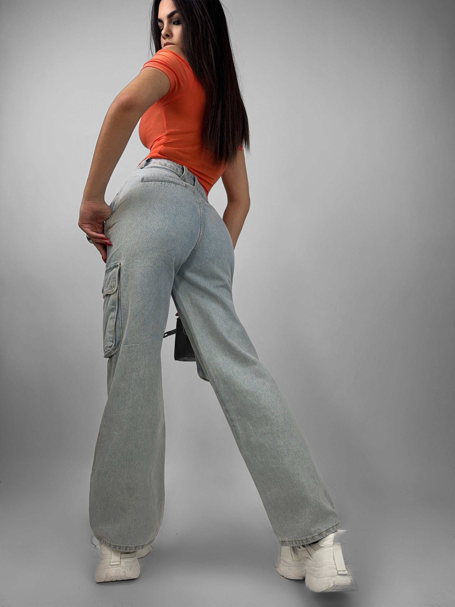 Jeans Cargo Pocket