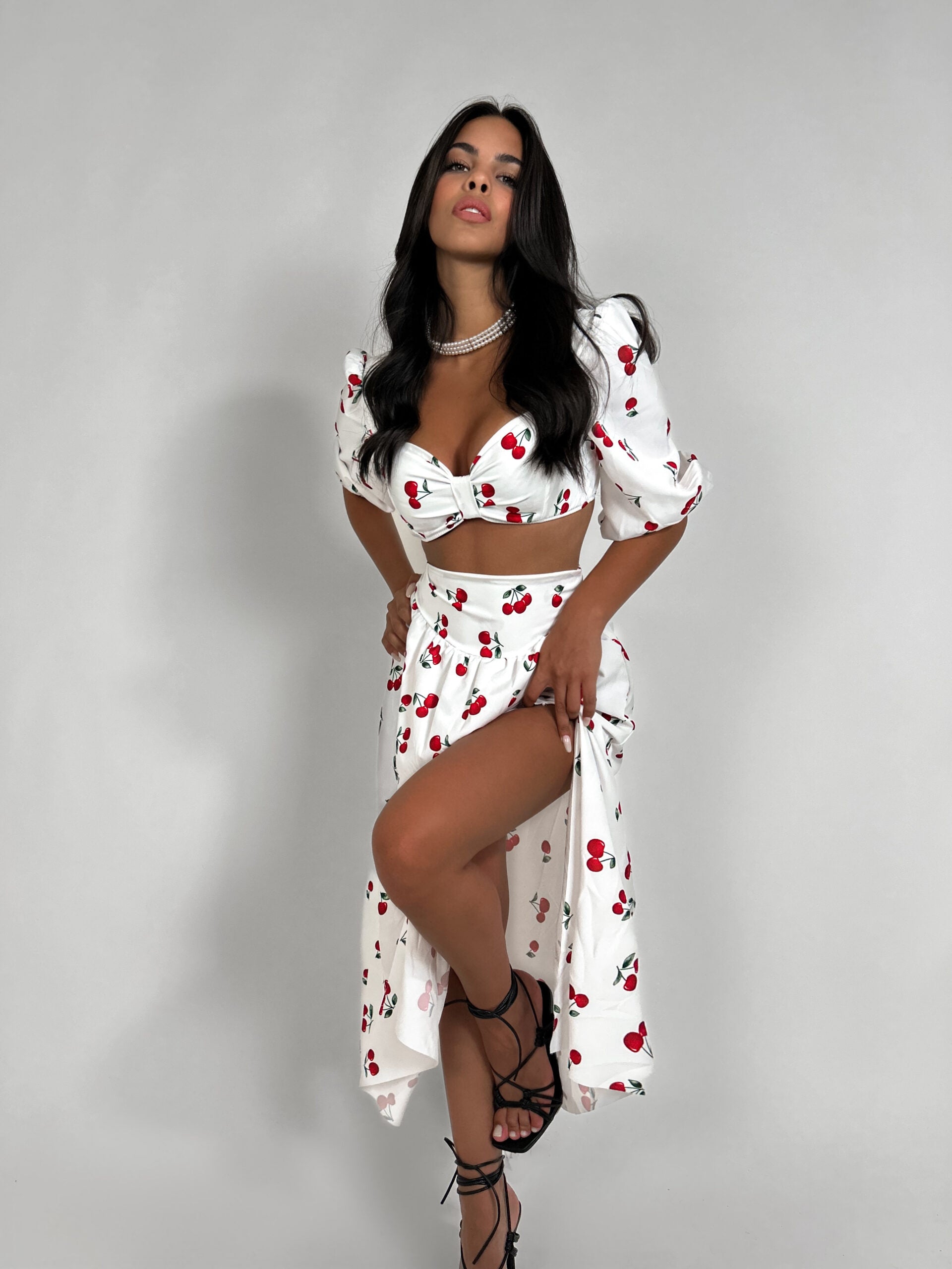 Completo Long Cherry
