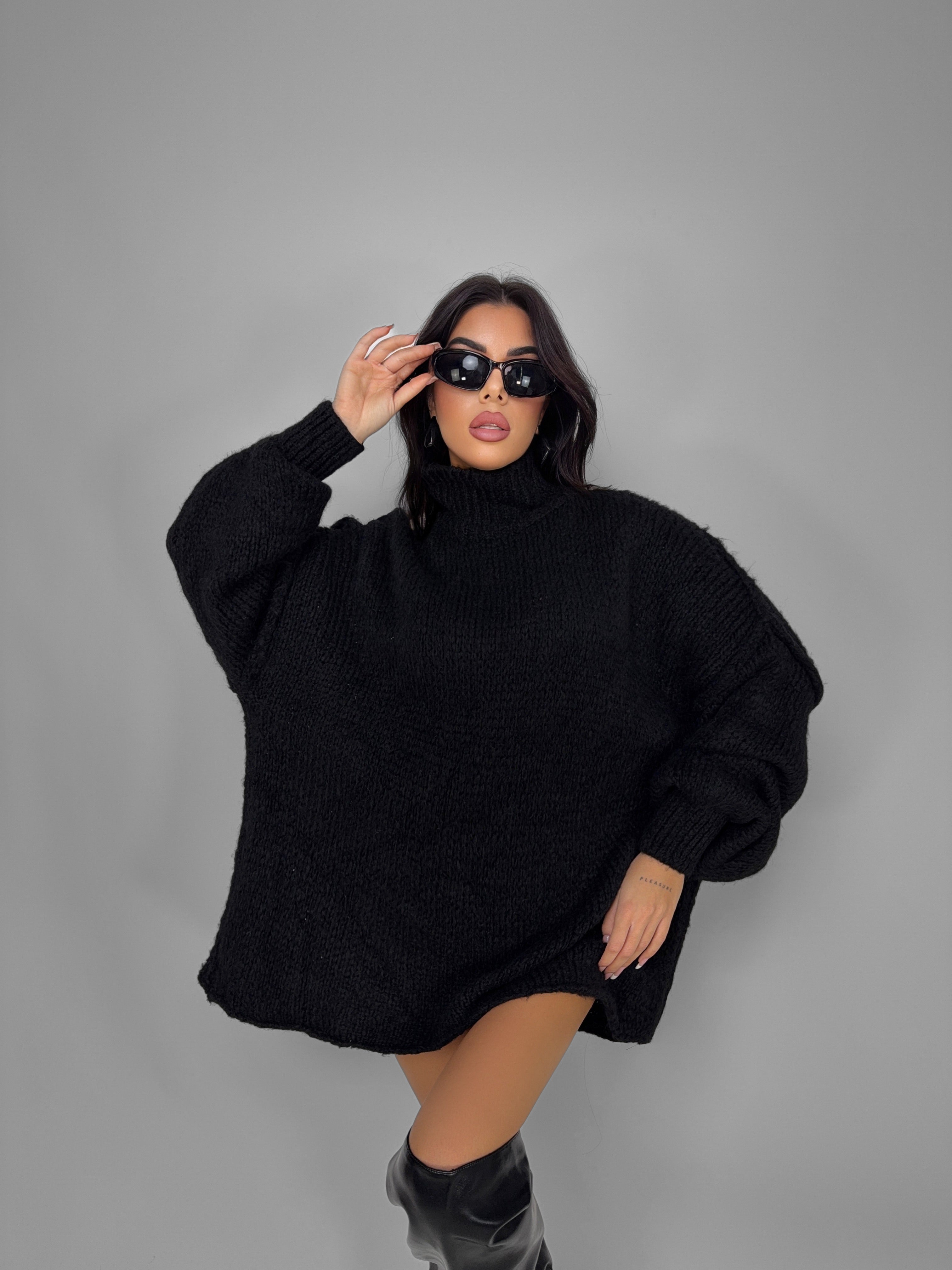 Maglione Cozy Knit - Black