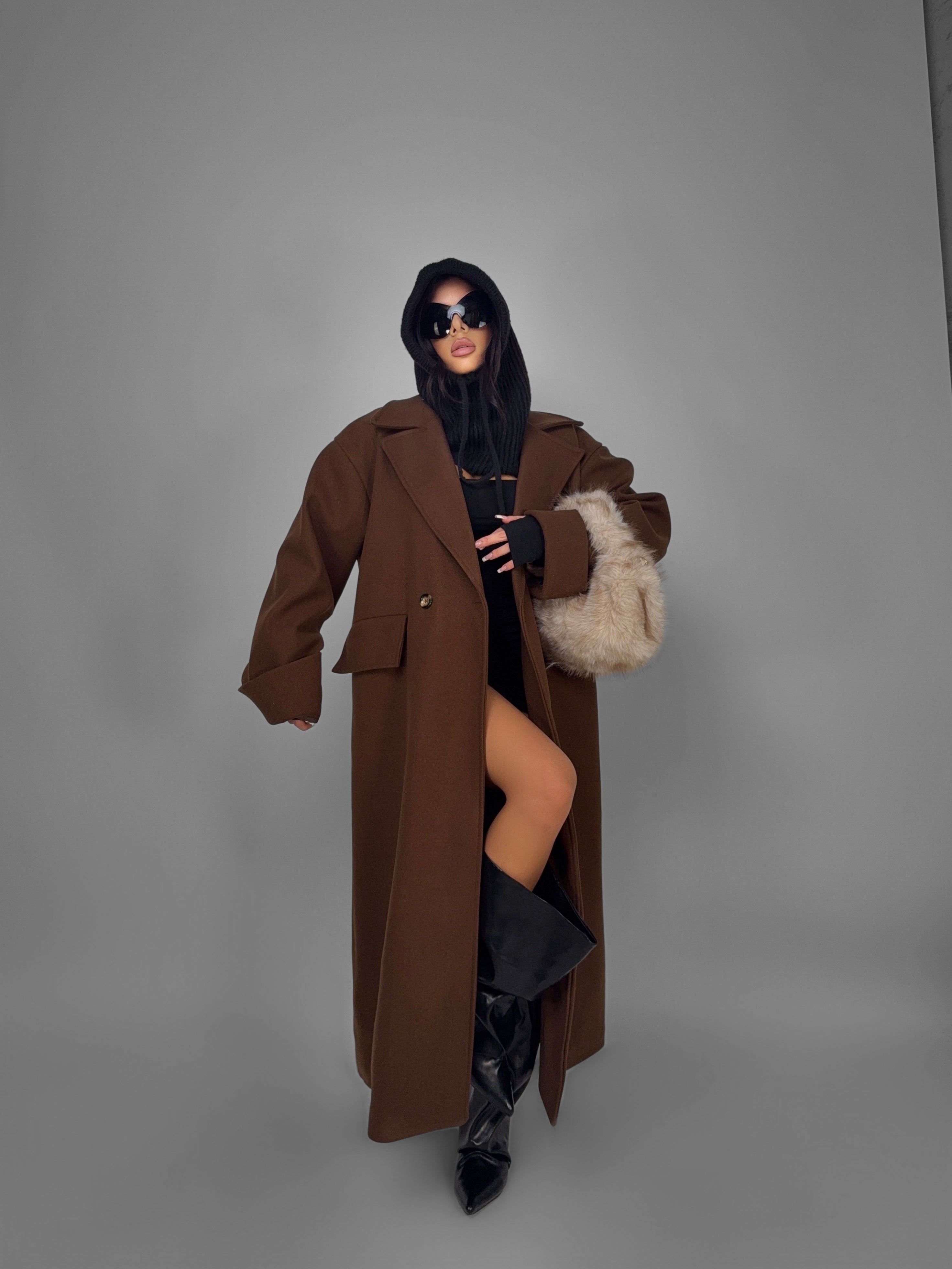 Cappotto Oversize - Brown