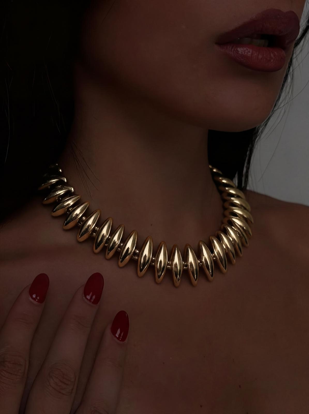 Collana Twisted-Gold