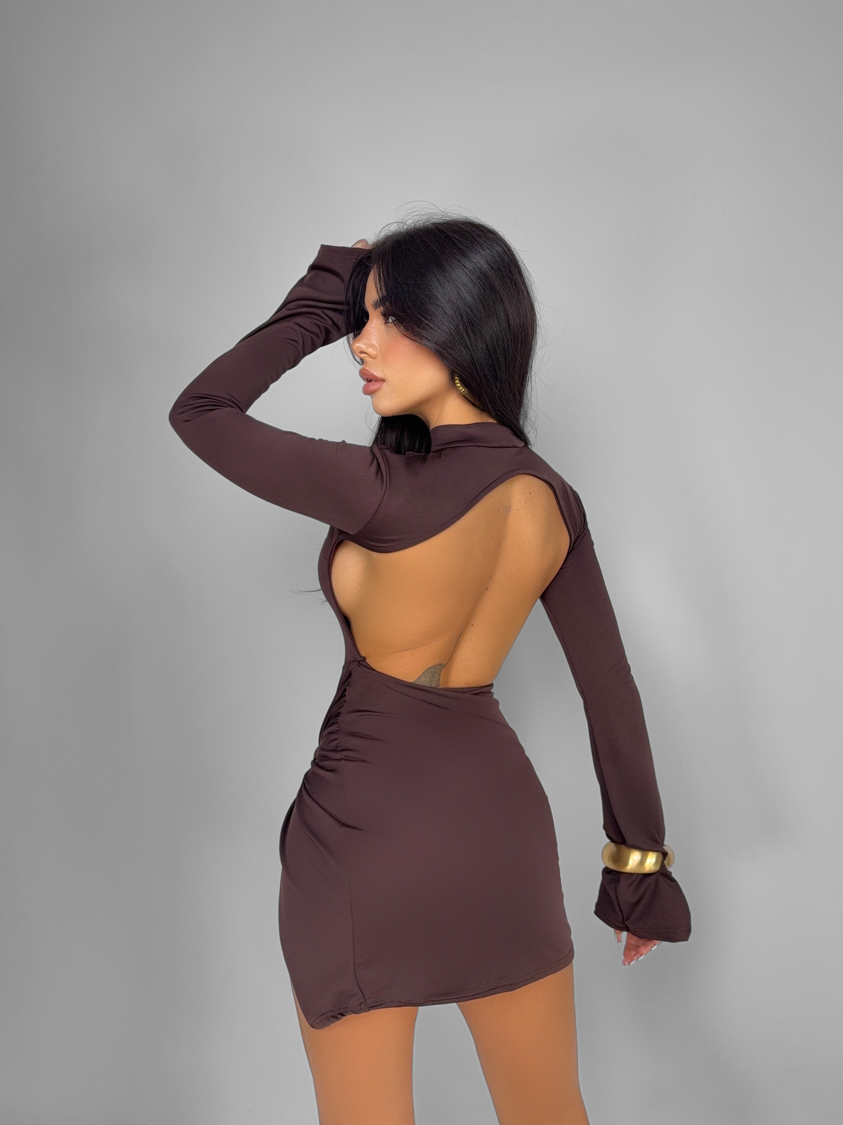 Abito Spice Girl-Brown