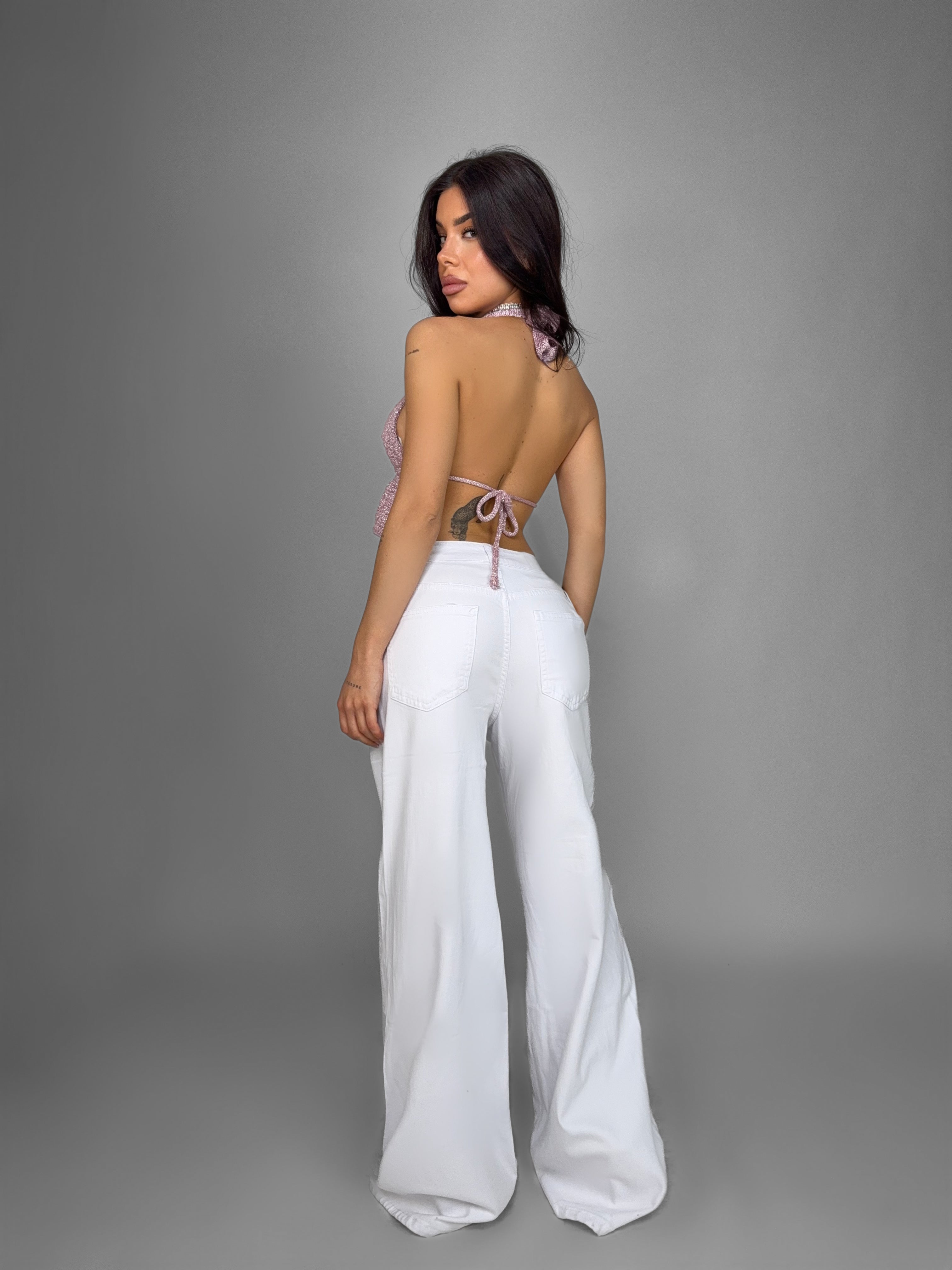 Classic White Jeans