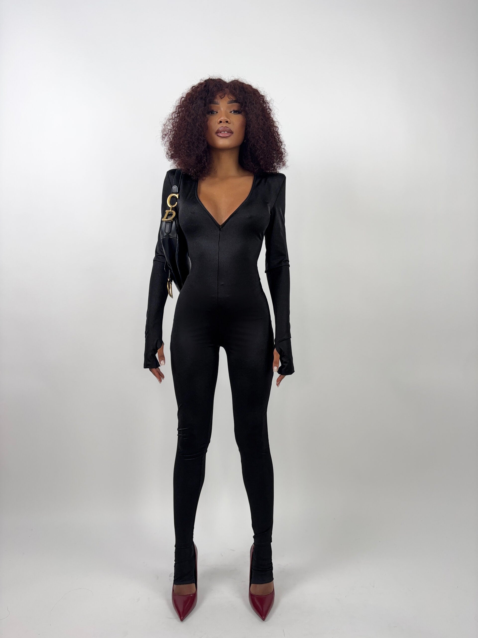 Tuta V Neck - Black