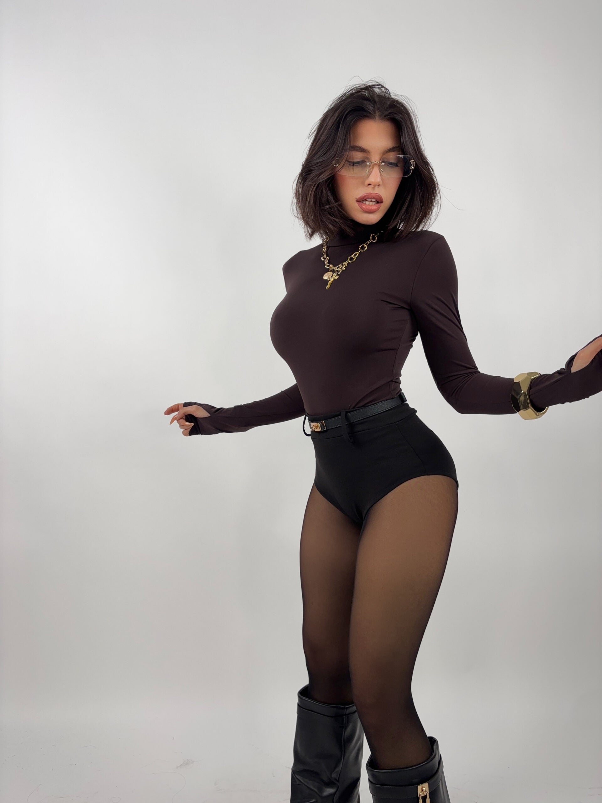 Shorts Hot Pants - Black