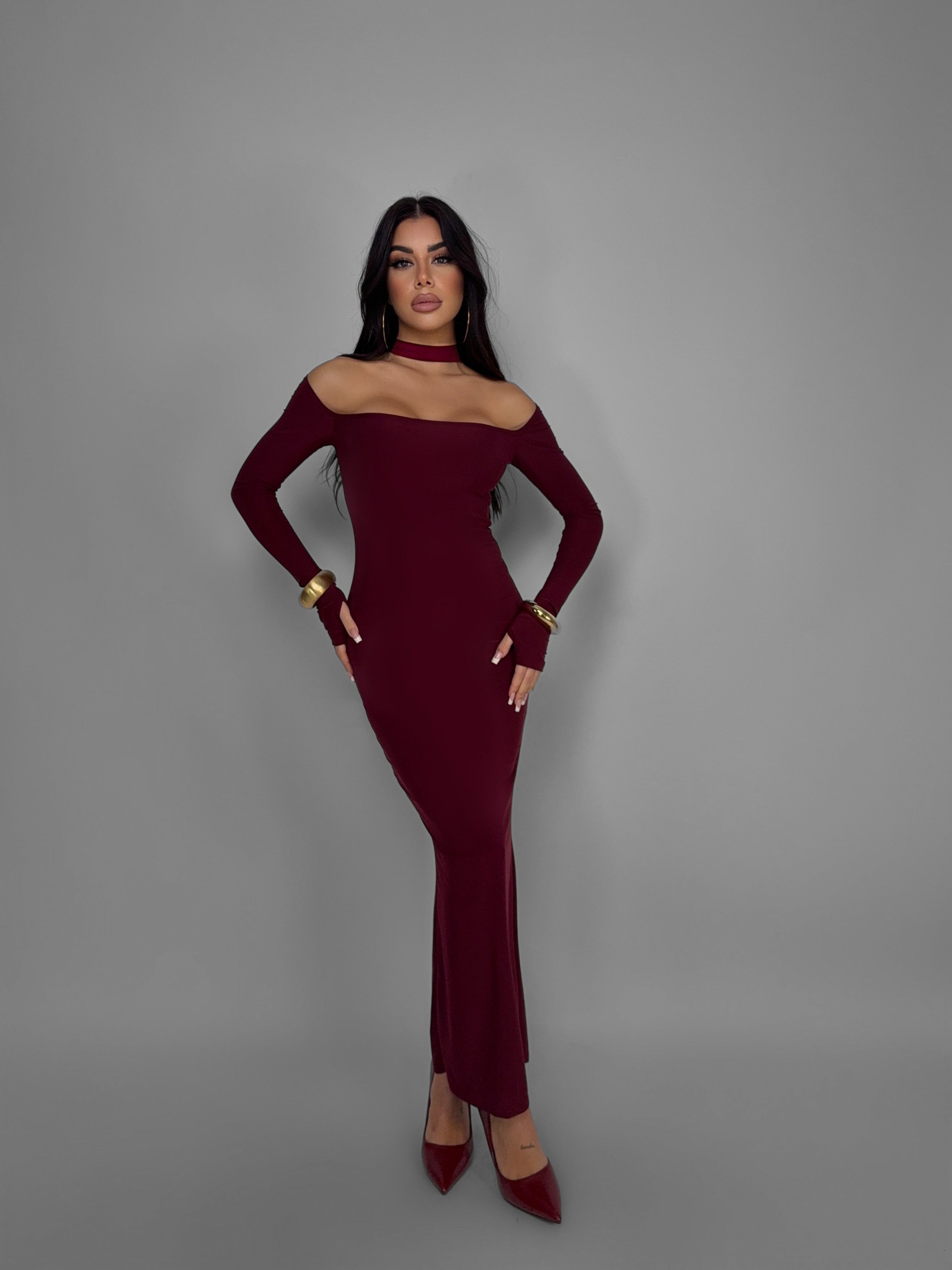 Abito Delicious - Cherry Red