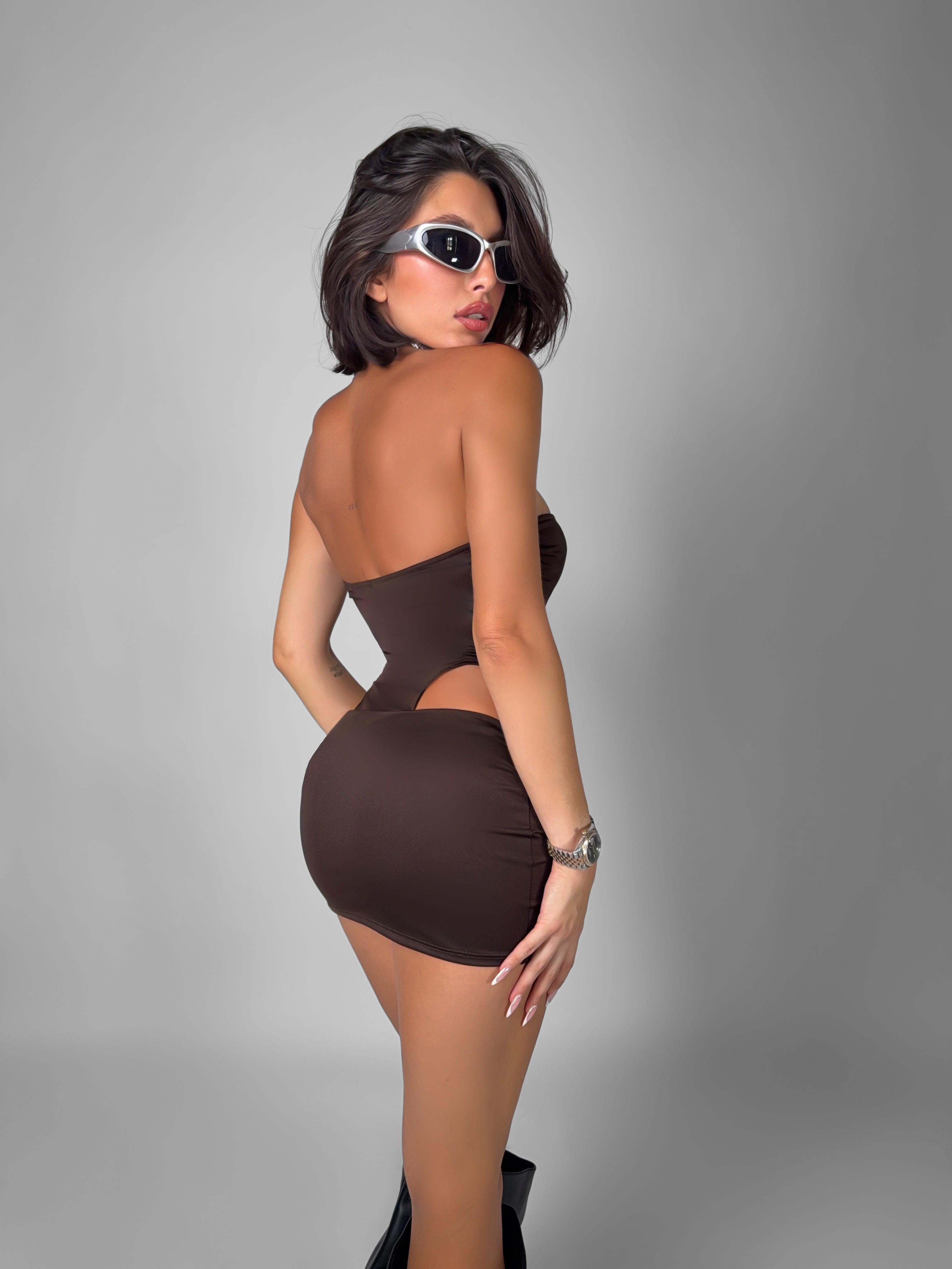 Completo Dare Me Set - Brown