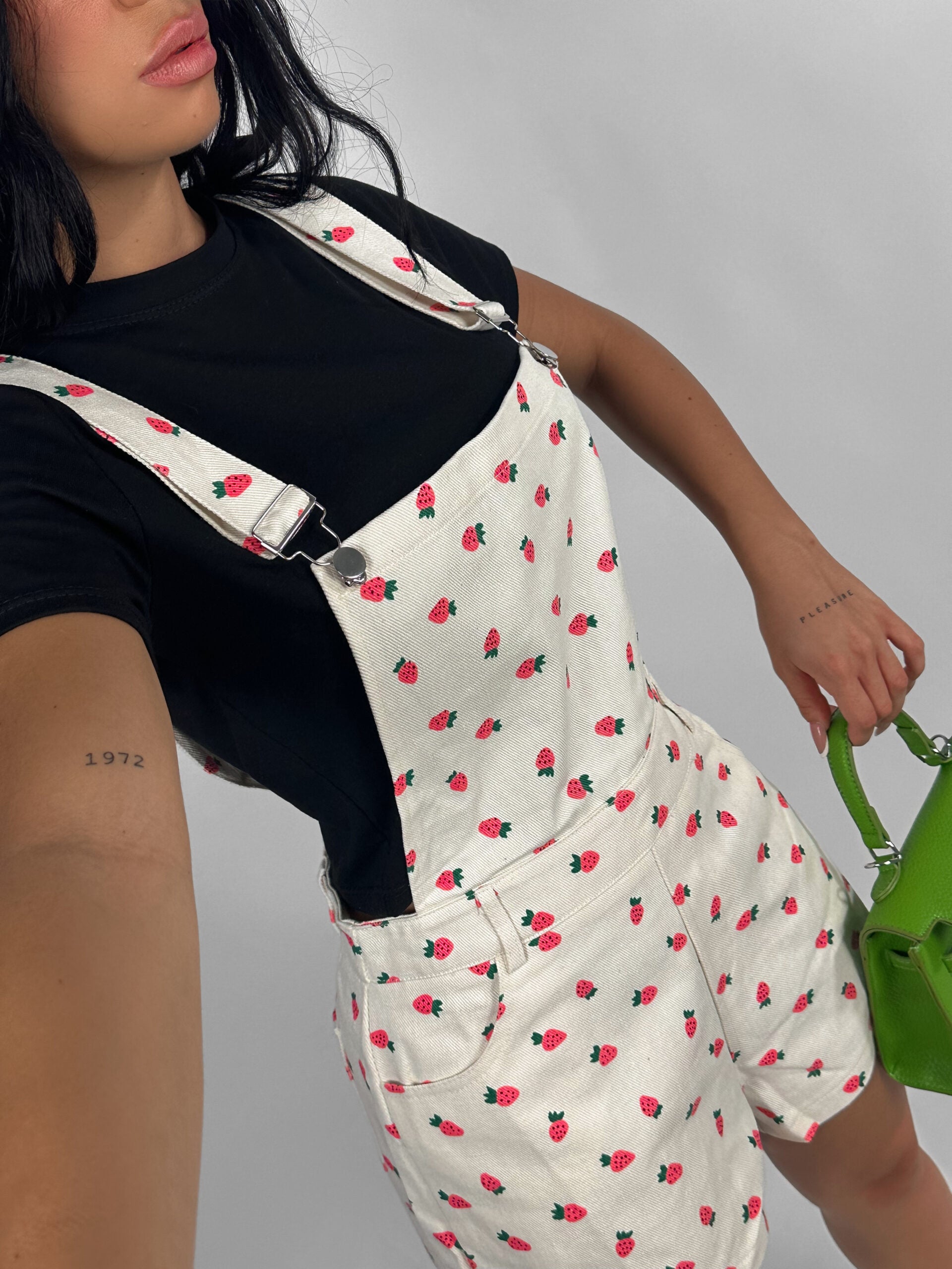 Salopette Little Strawberries