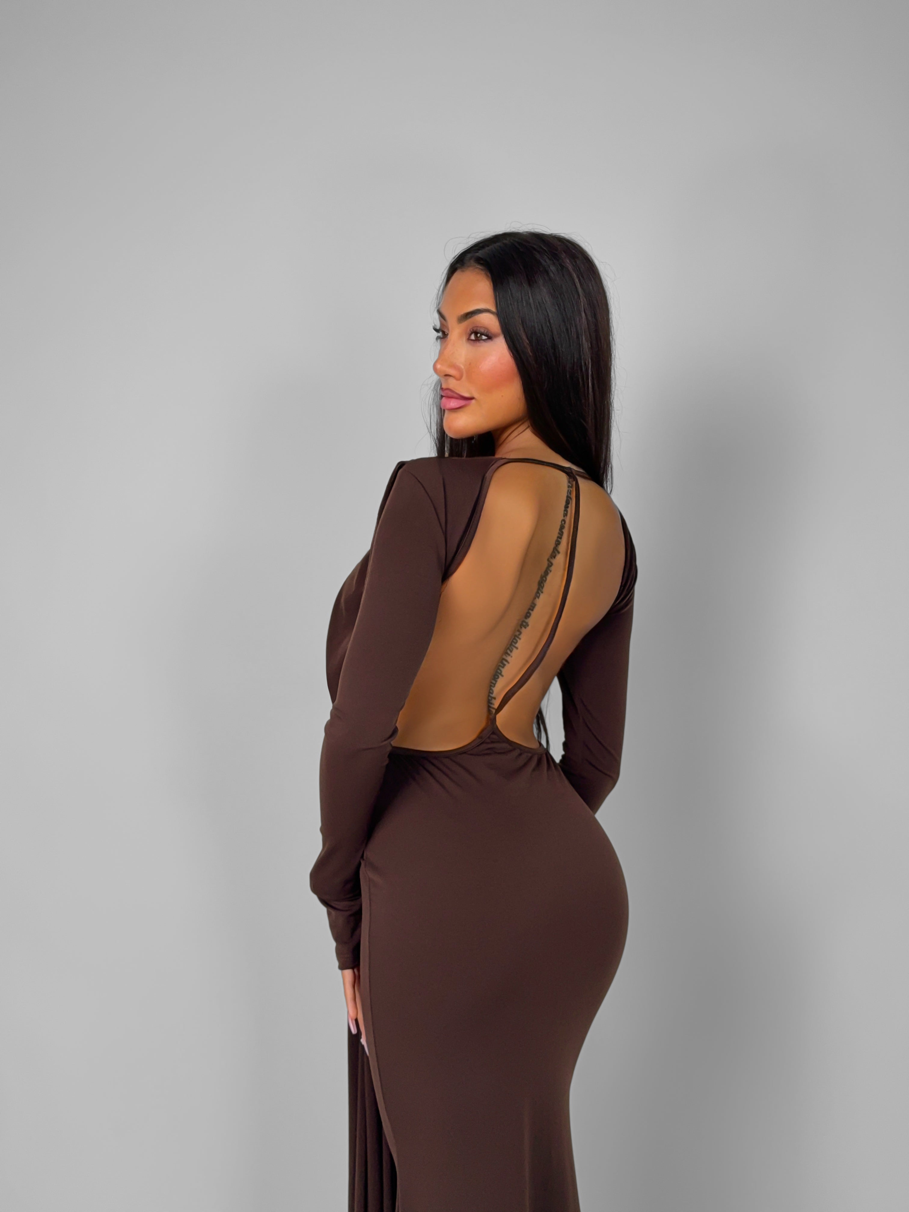 Abito Spicy Back - Brown