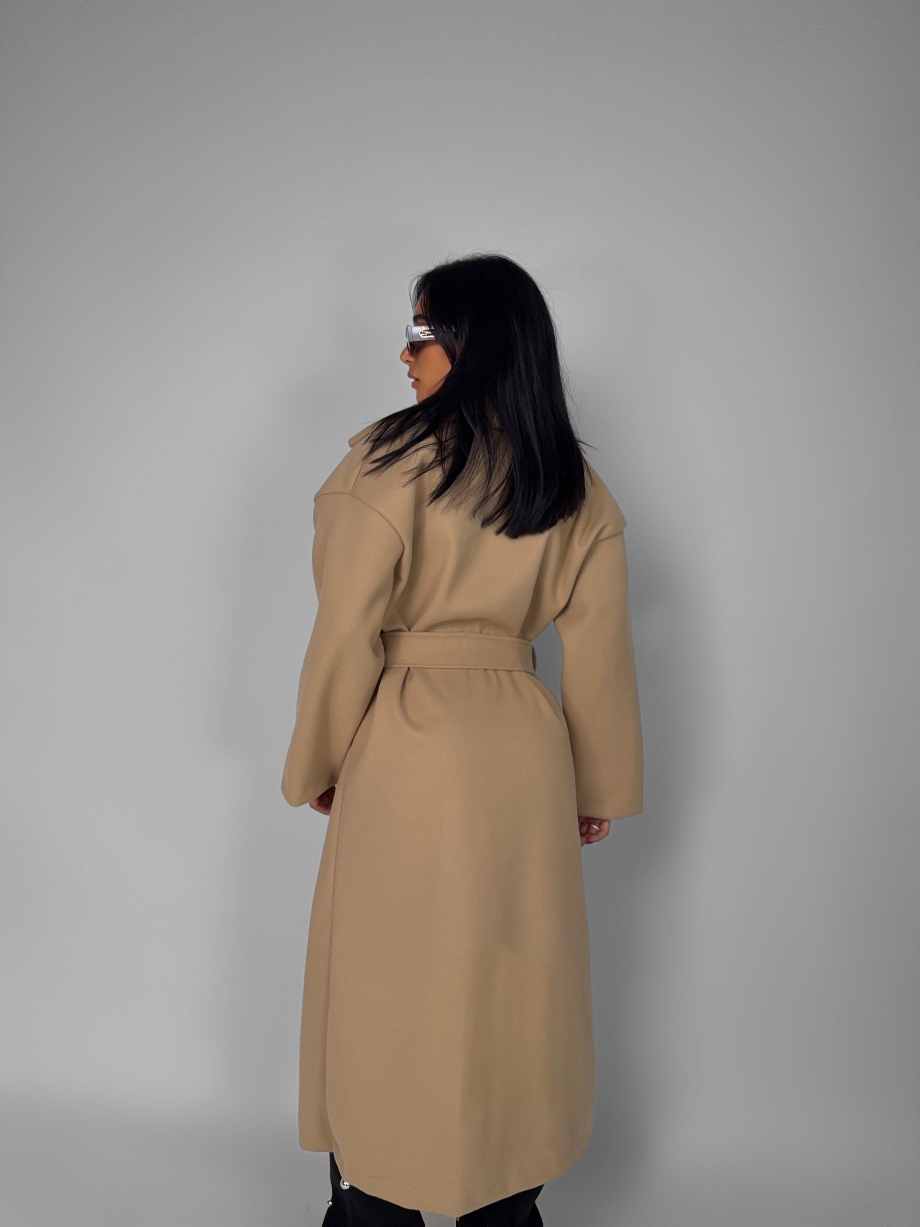 Cappotto Wrap - Camel