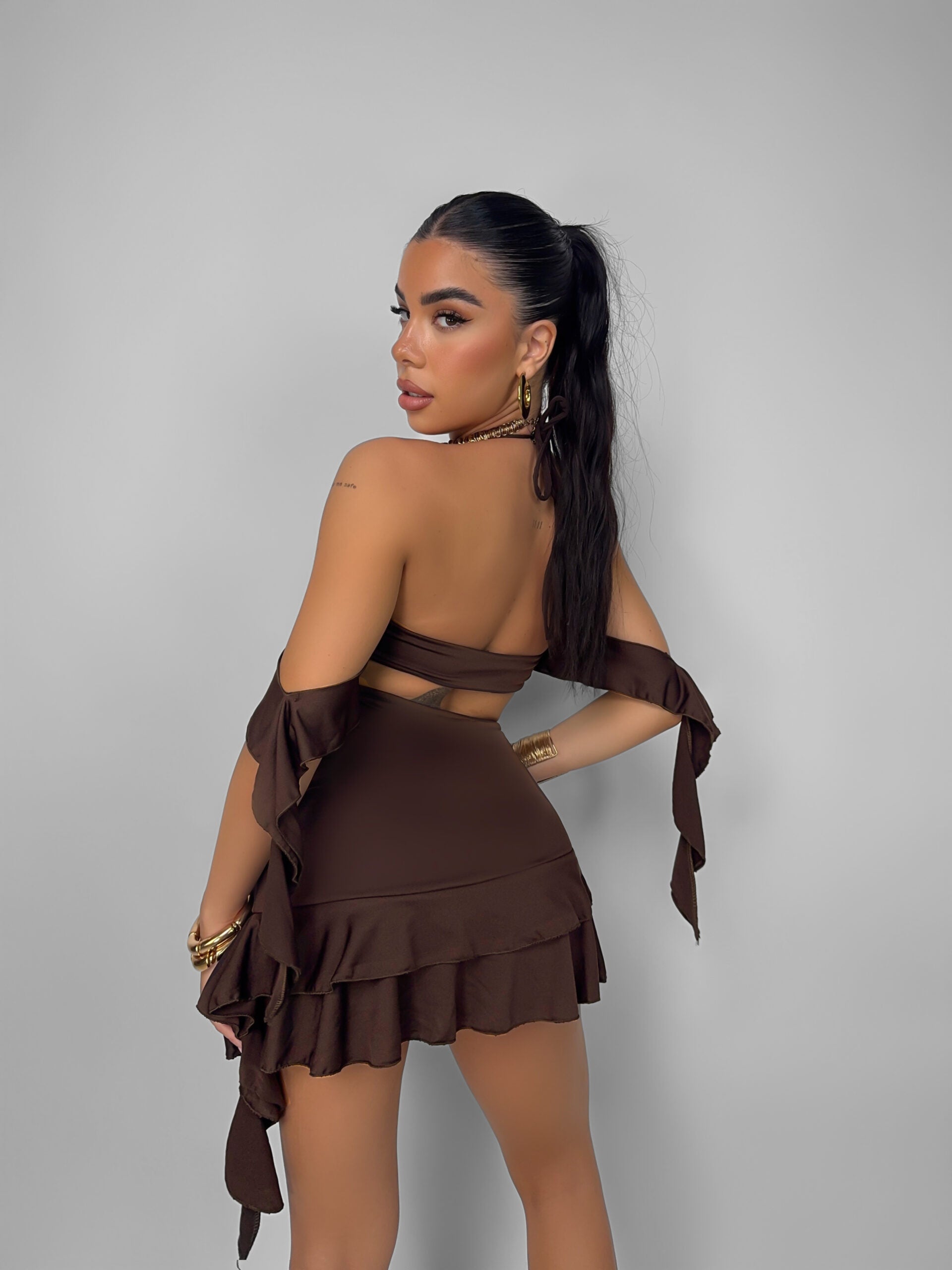 Abito Love Me - Brown