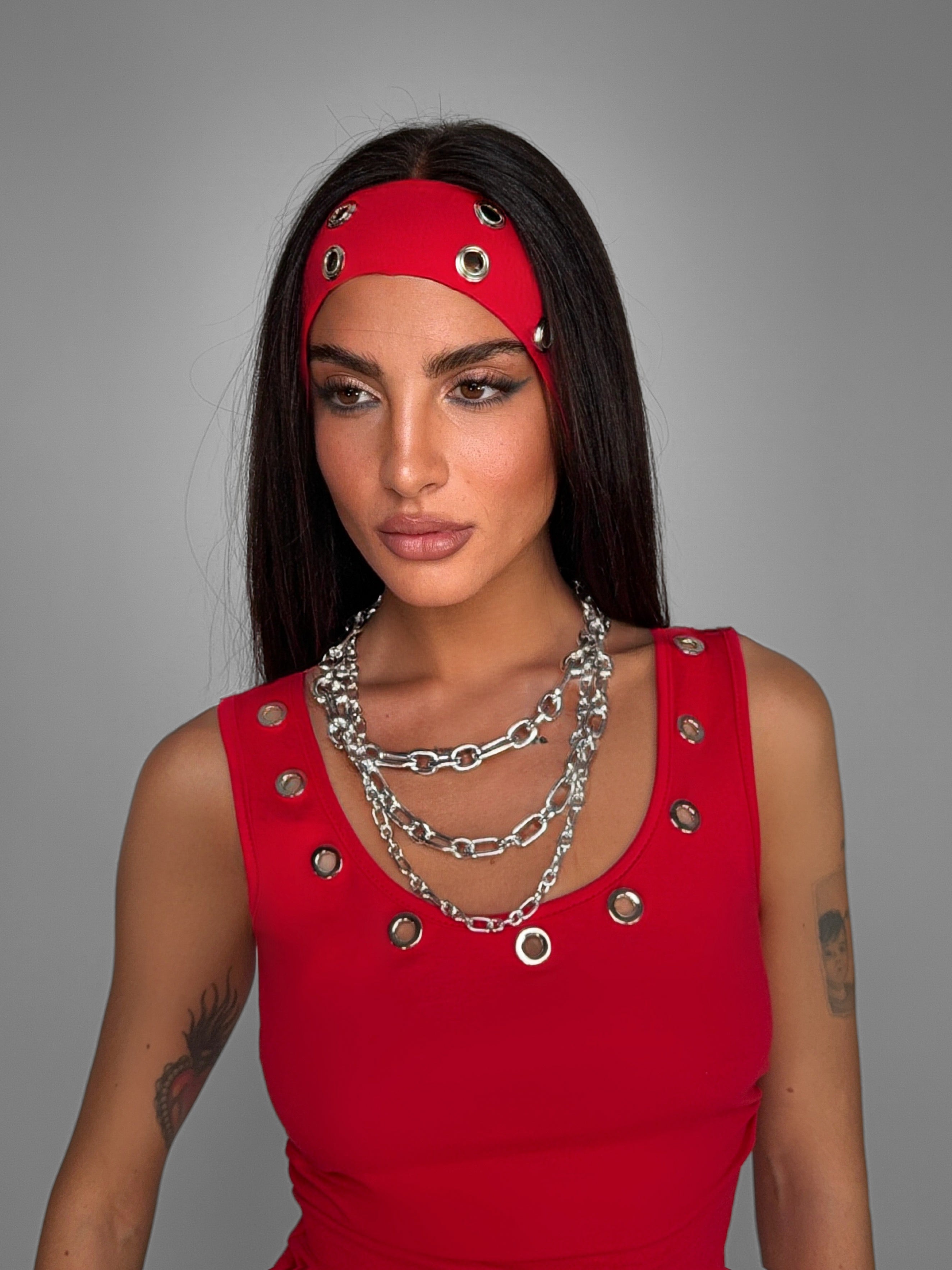 Top Ring Cut-Out-Red