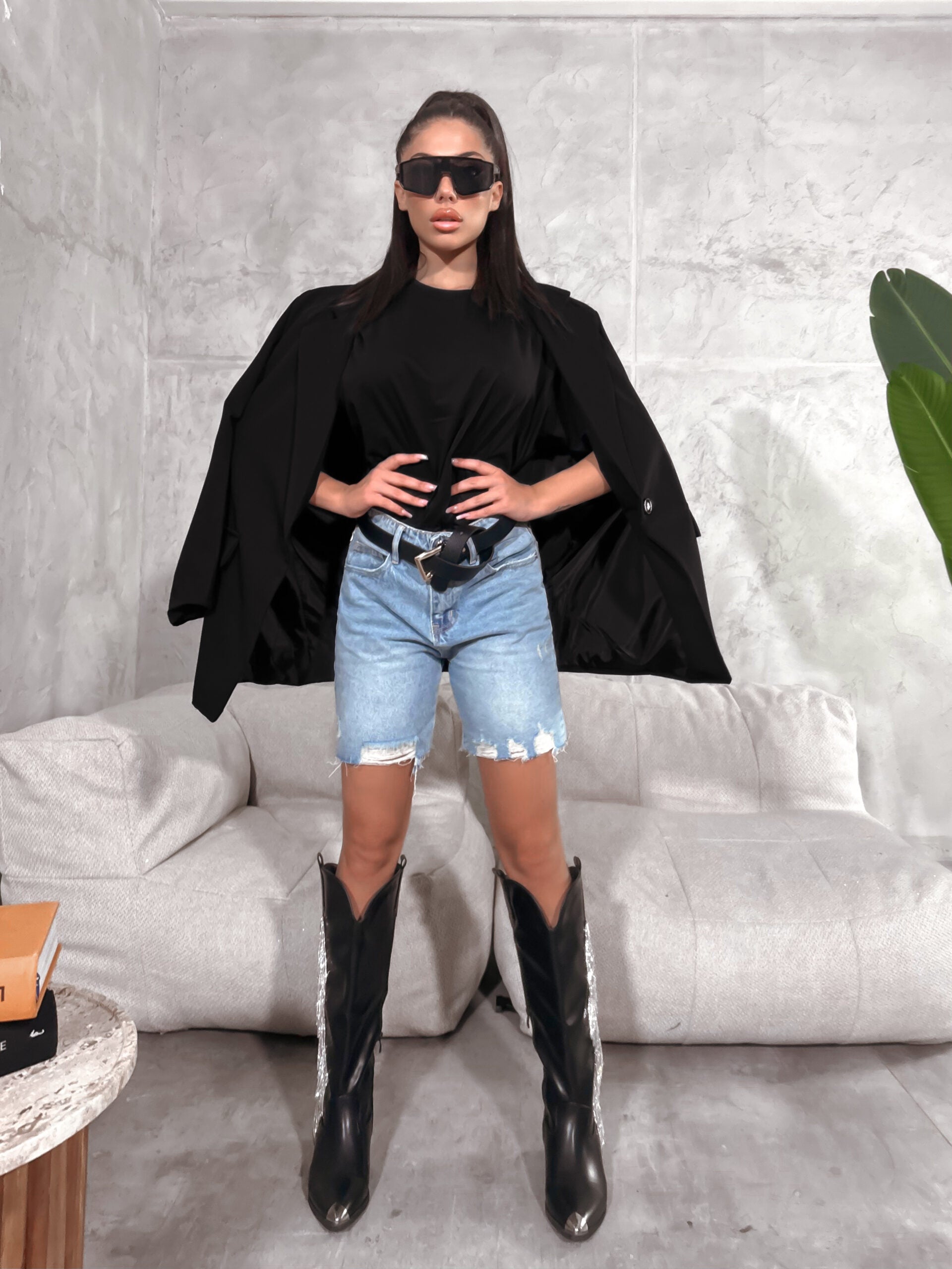 Shorts Frayed Effect
