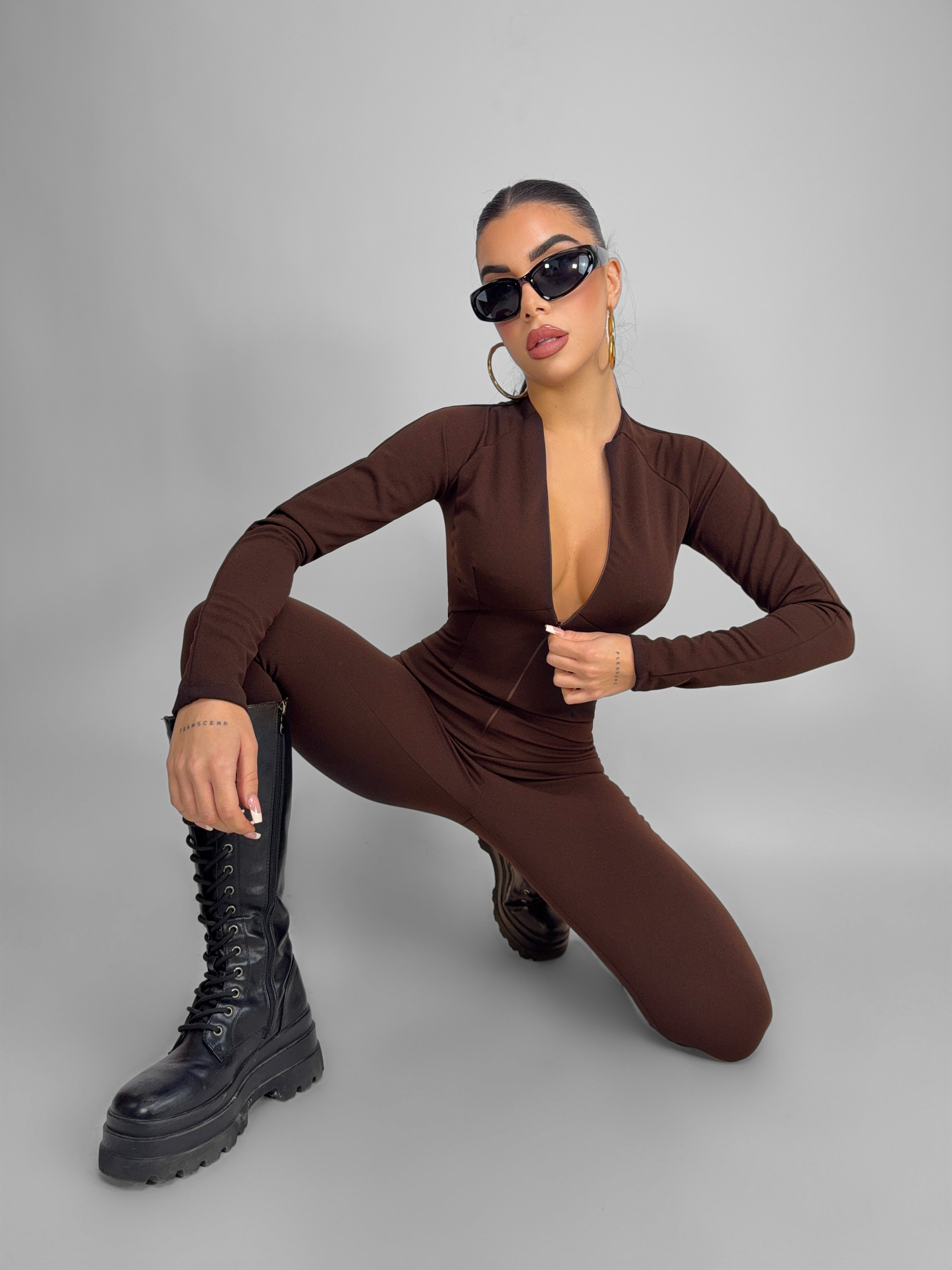 Tuta Nasty Gal-Brown