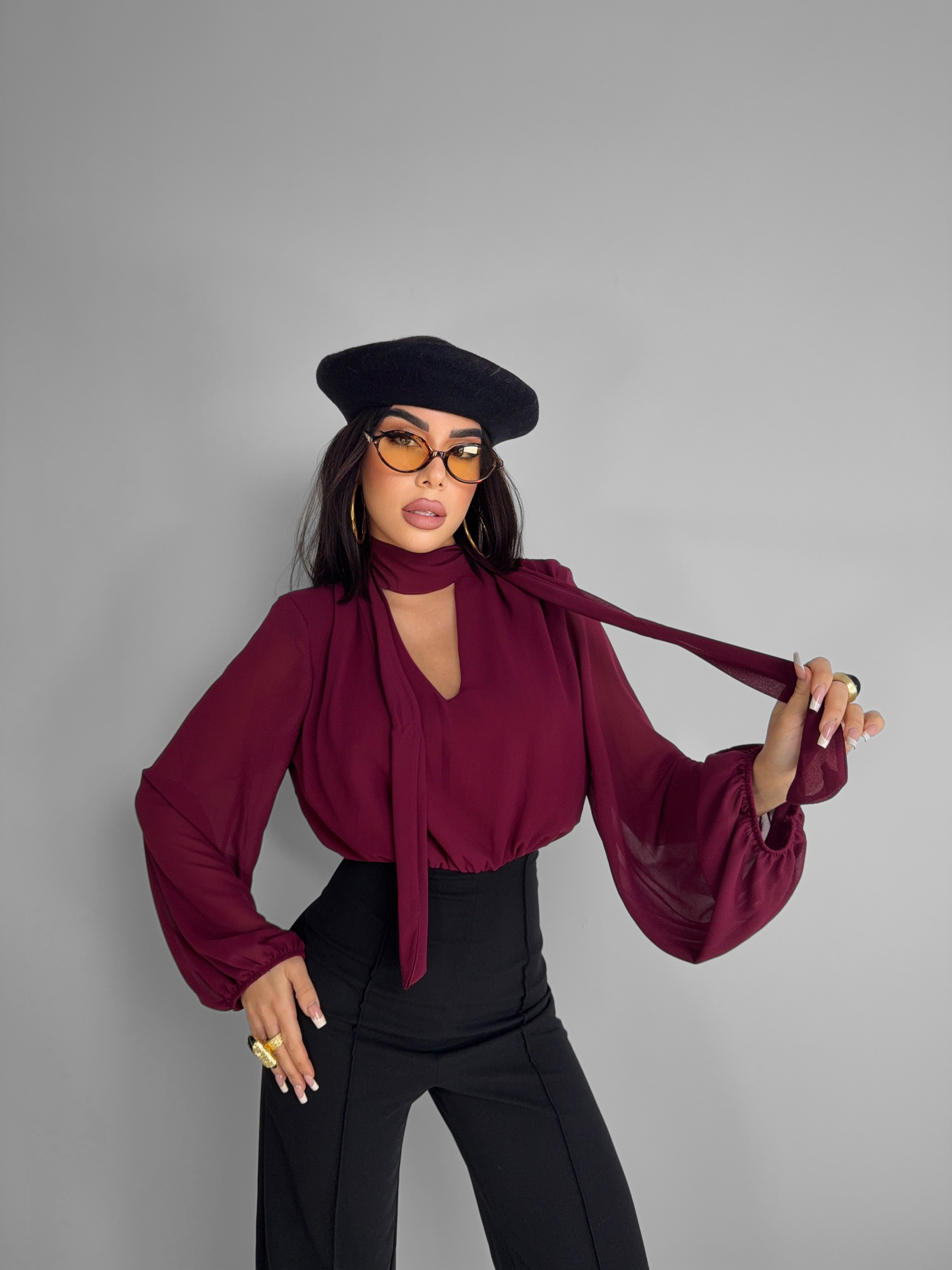 Tuta Moon Duo-Cherry-red