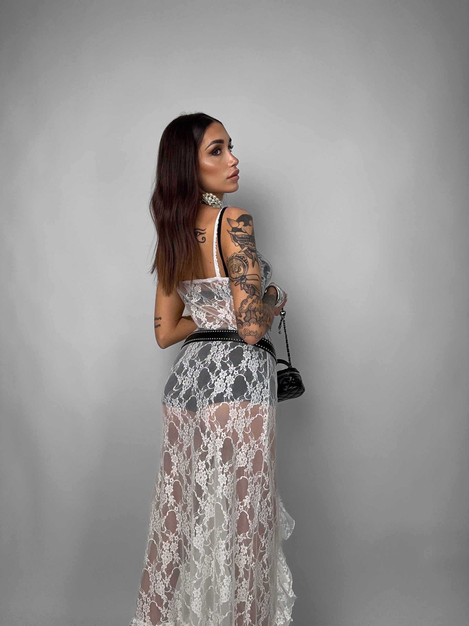 Abito Transparenty Lace