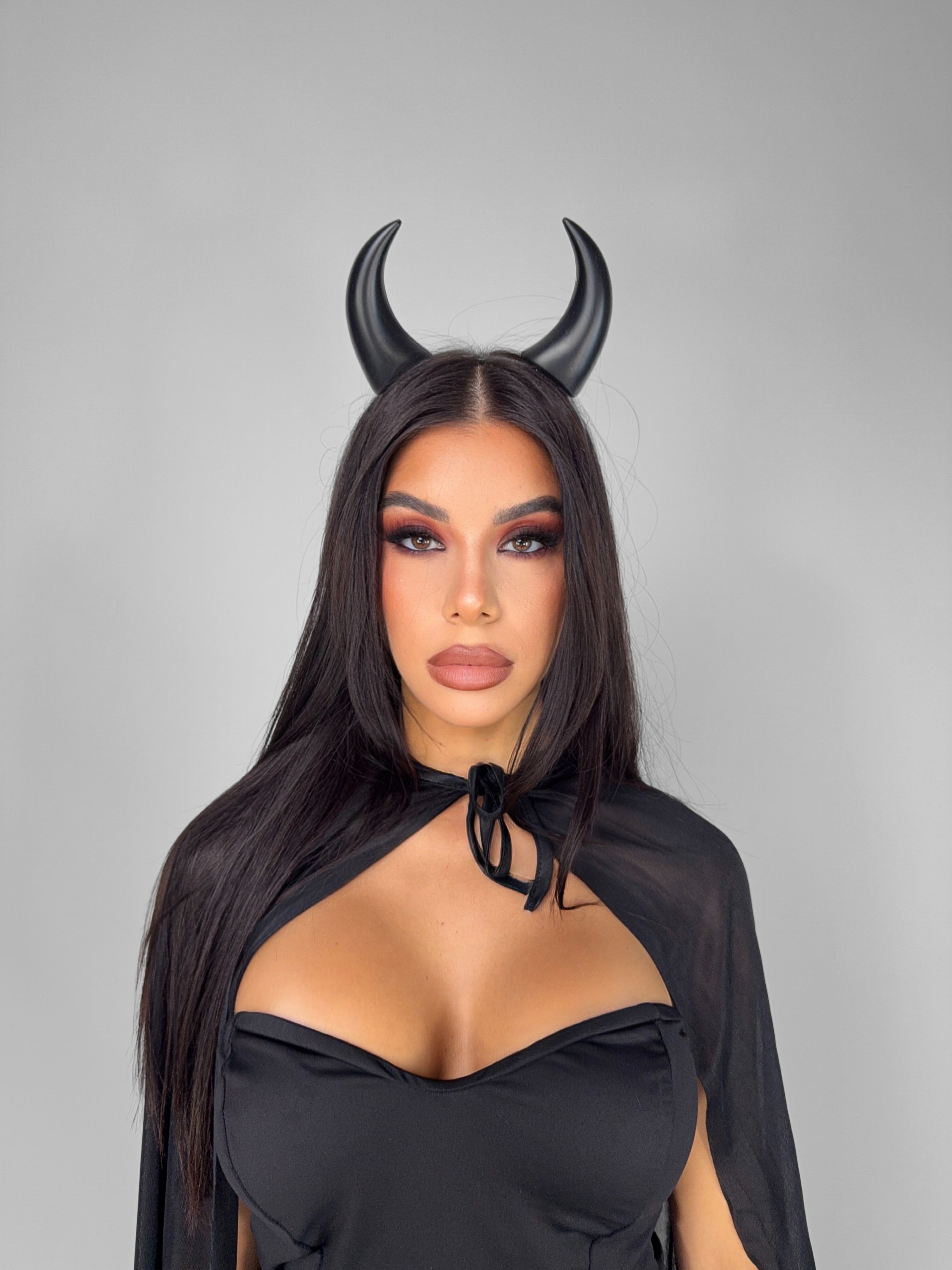 Cerchietto Horn - Black
