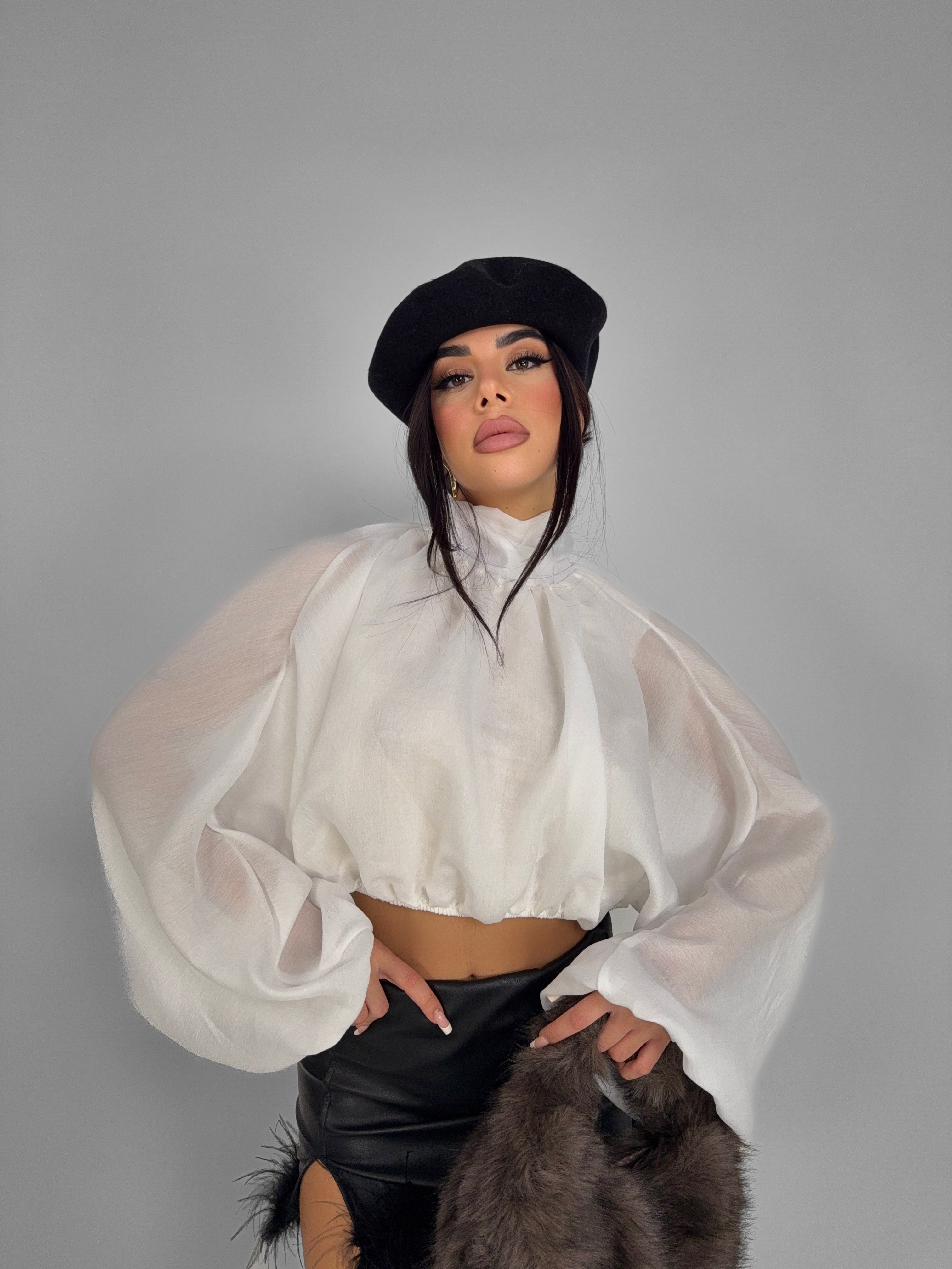 Camicia Aurora-White