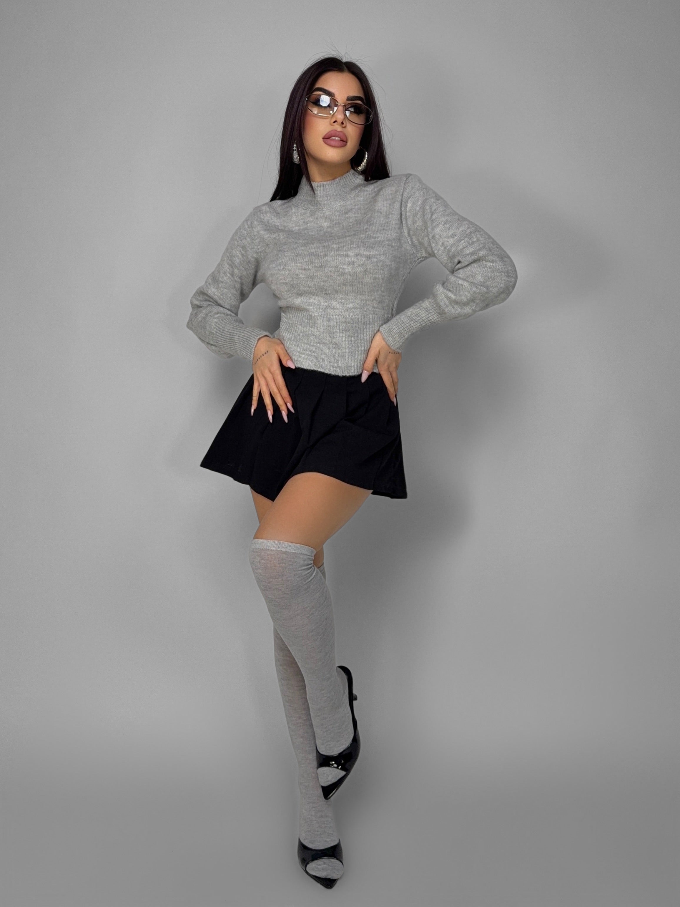 Total Look Grey School