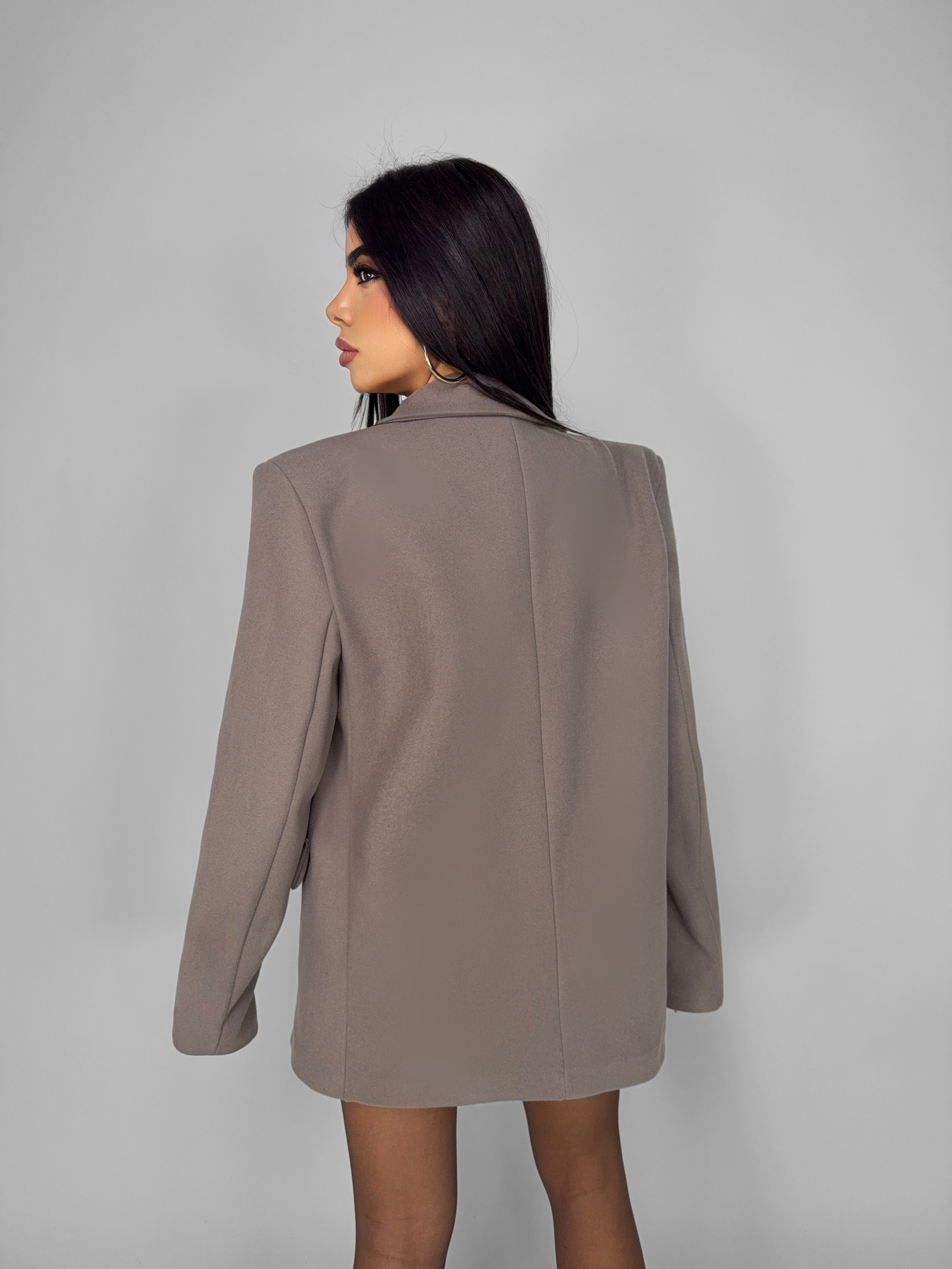 Cappotto Material Girl - Fango