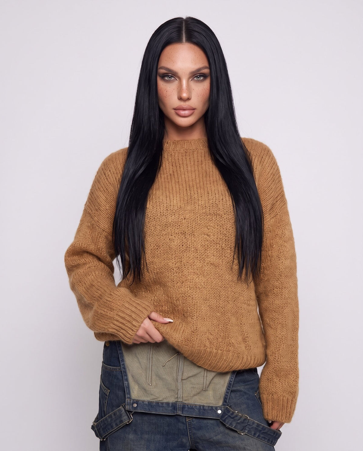 On-Trend Sweater - Camel