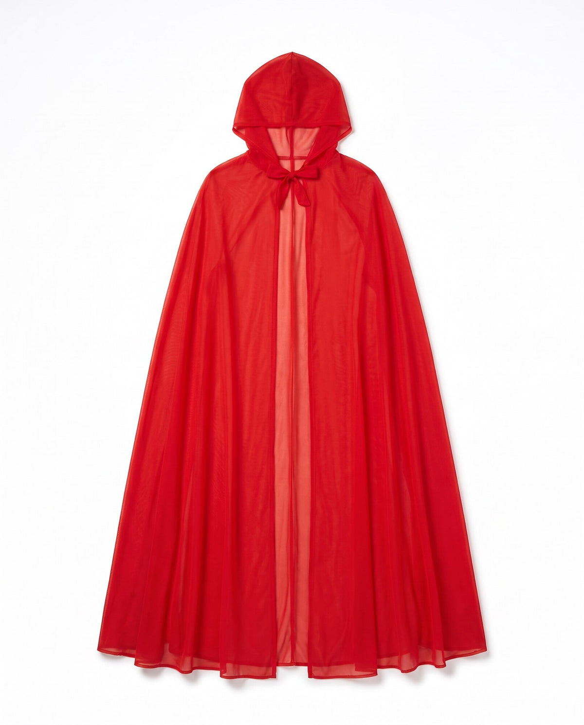 Mantello Hood- Red